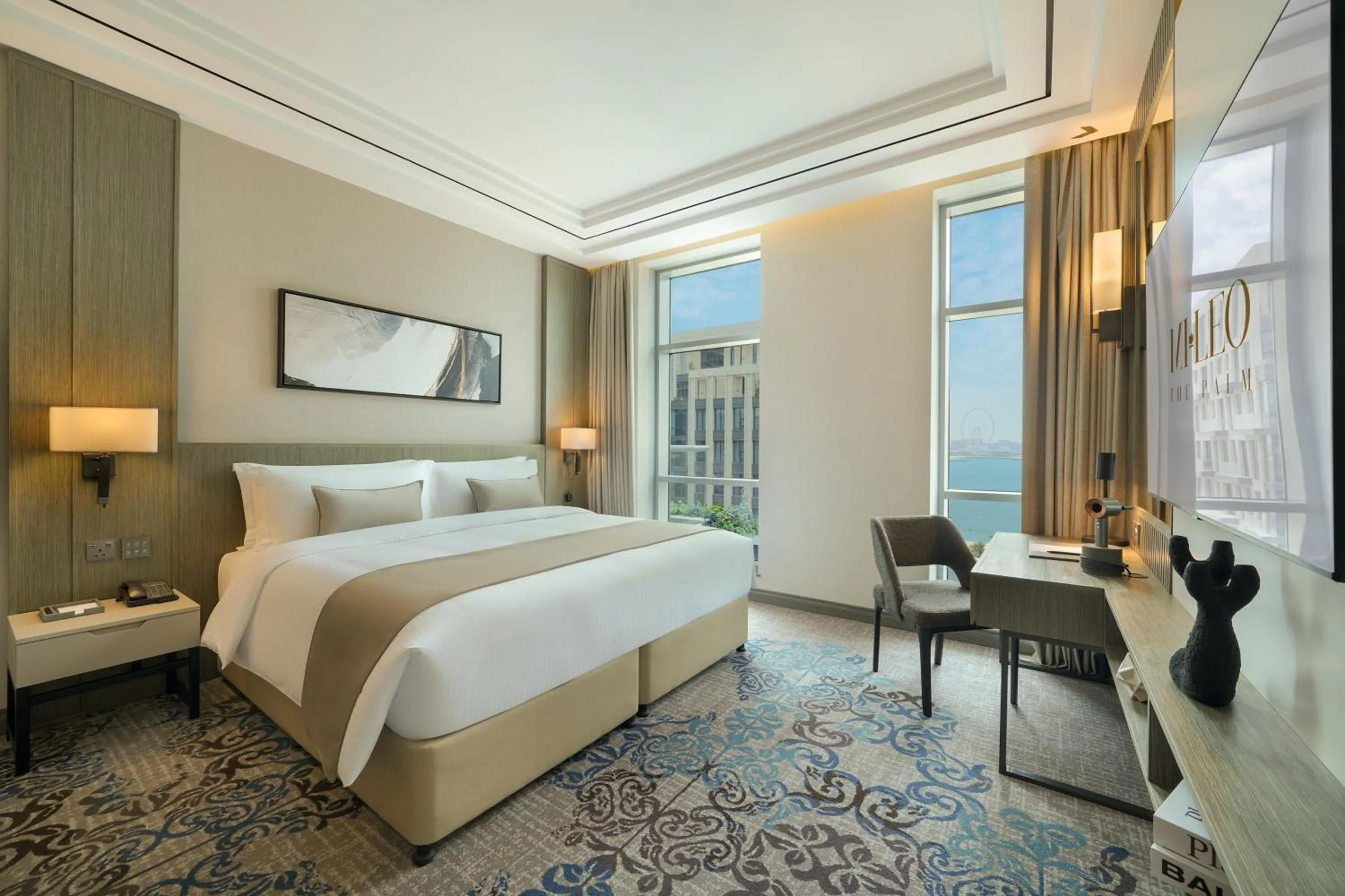 Bed in Mileo Hotel The Palm