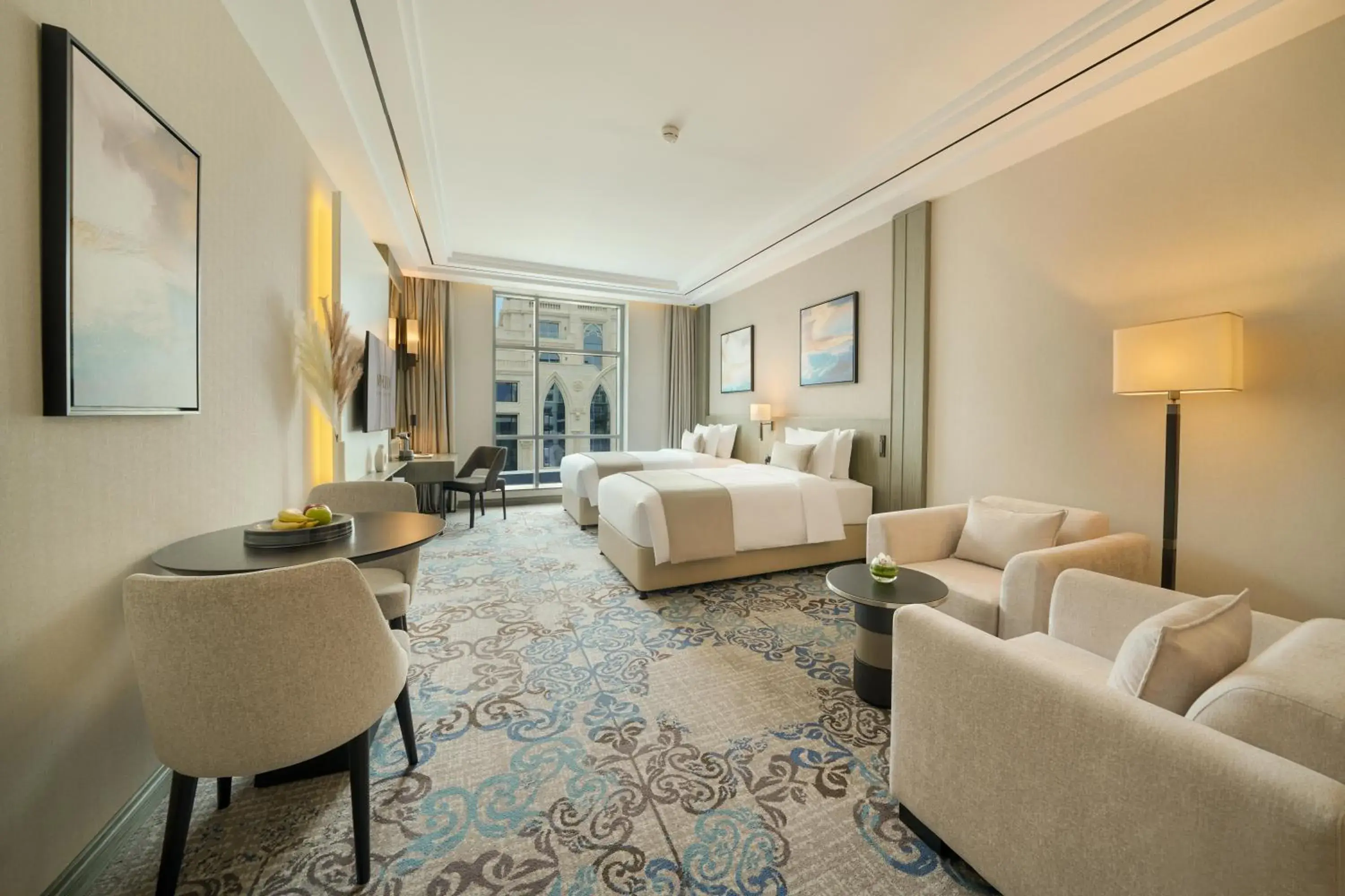 Deluxe Double Room with Two Double Beds in Mileo Hotel The Palm Deluxe Double Room with Two Double Beds in Mileo Hotel The Palm