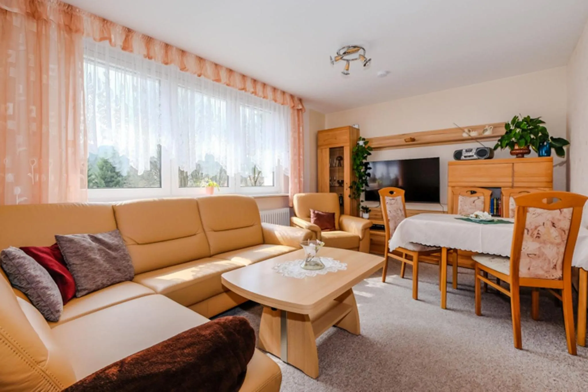 Living room in Ferienhaus Harzidyll