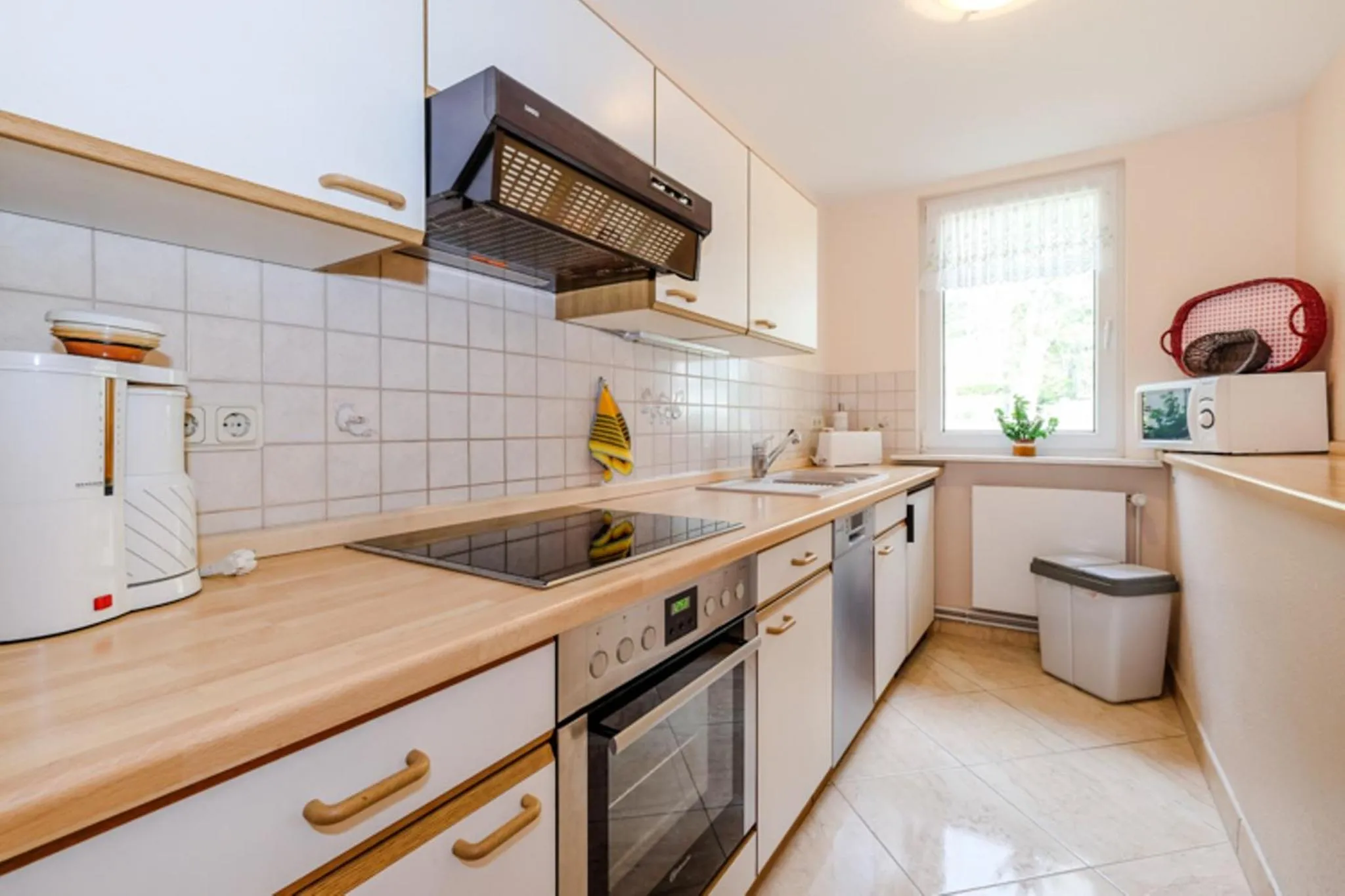 Kitchen or kitchenette in Ferienhaus Harzidyll