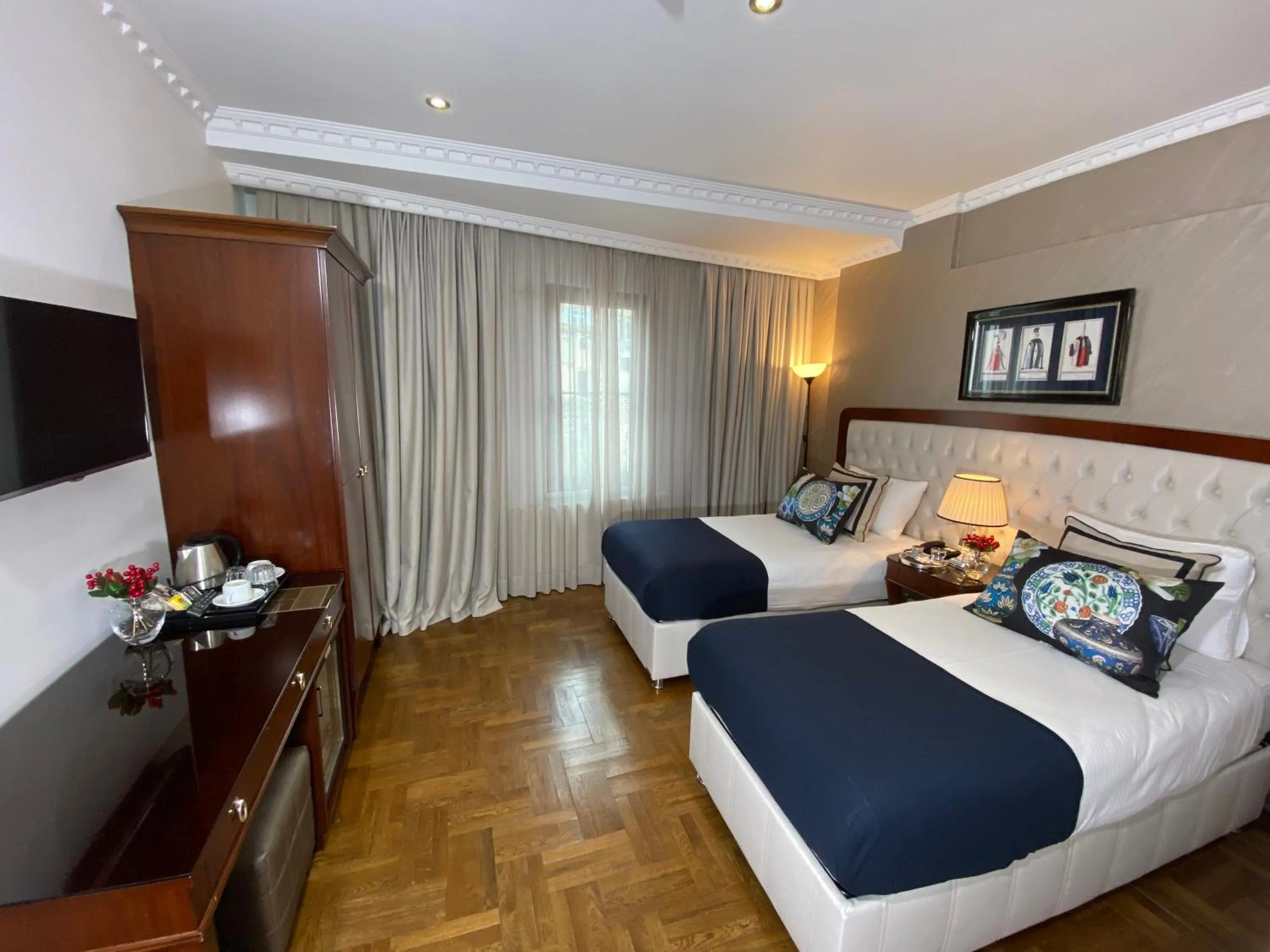 Bed in Four Doors Hotel