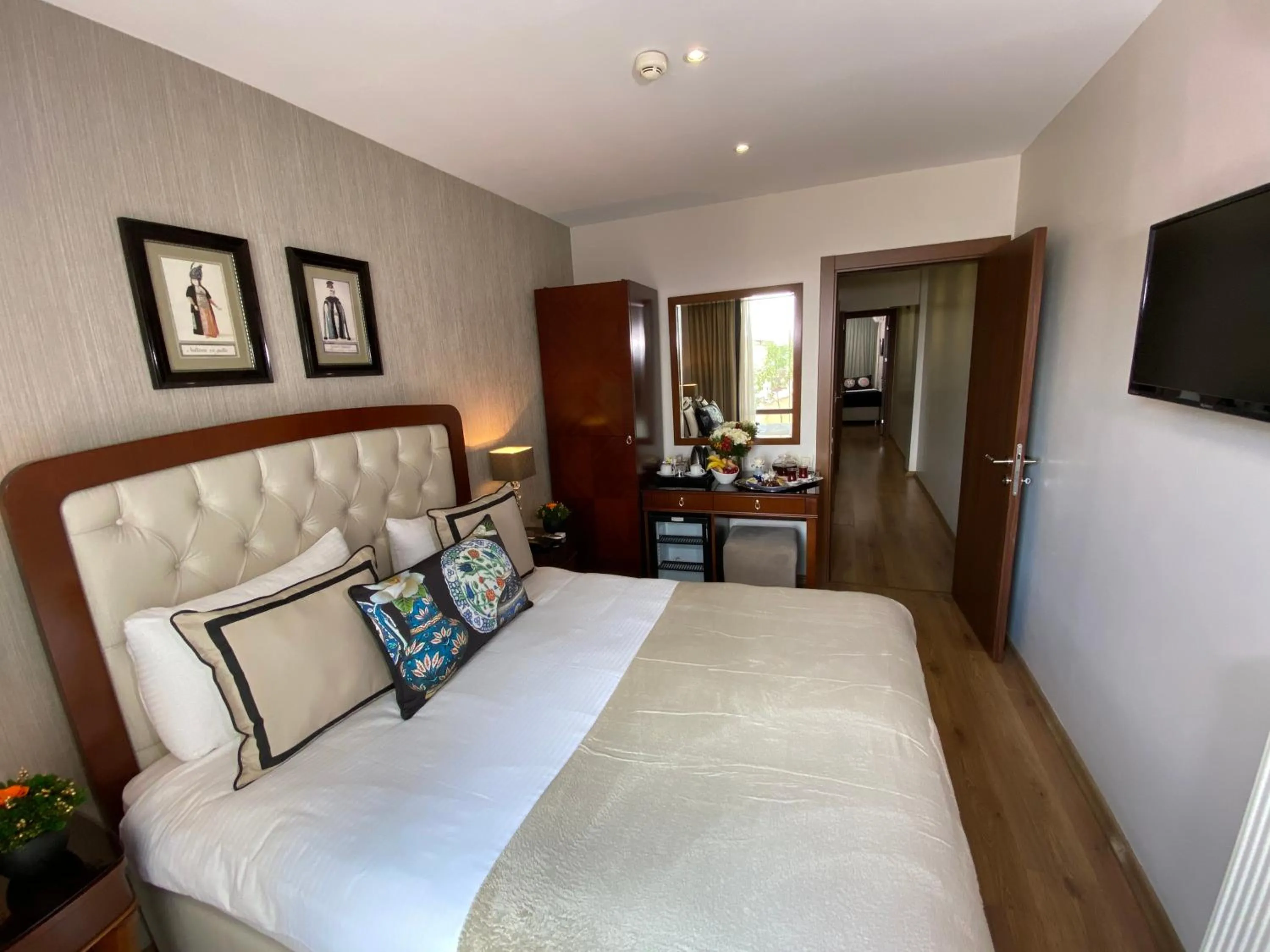 Bed in Four Doors Hotel