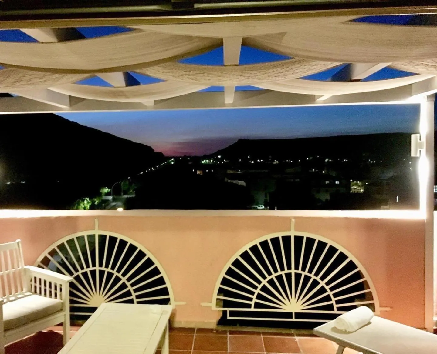 Natural landscape in Palazzo Pischedda