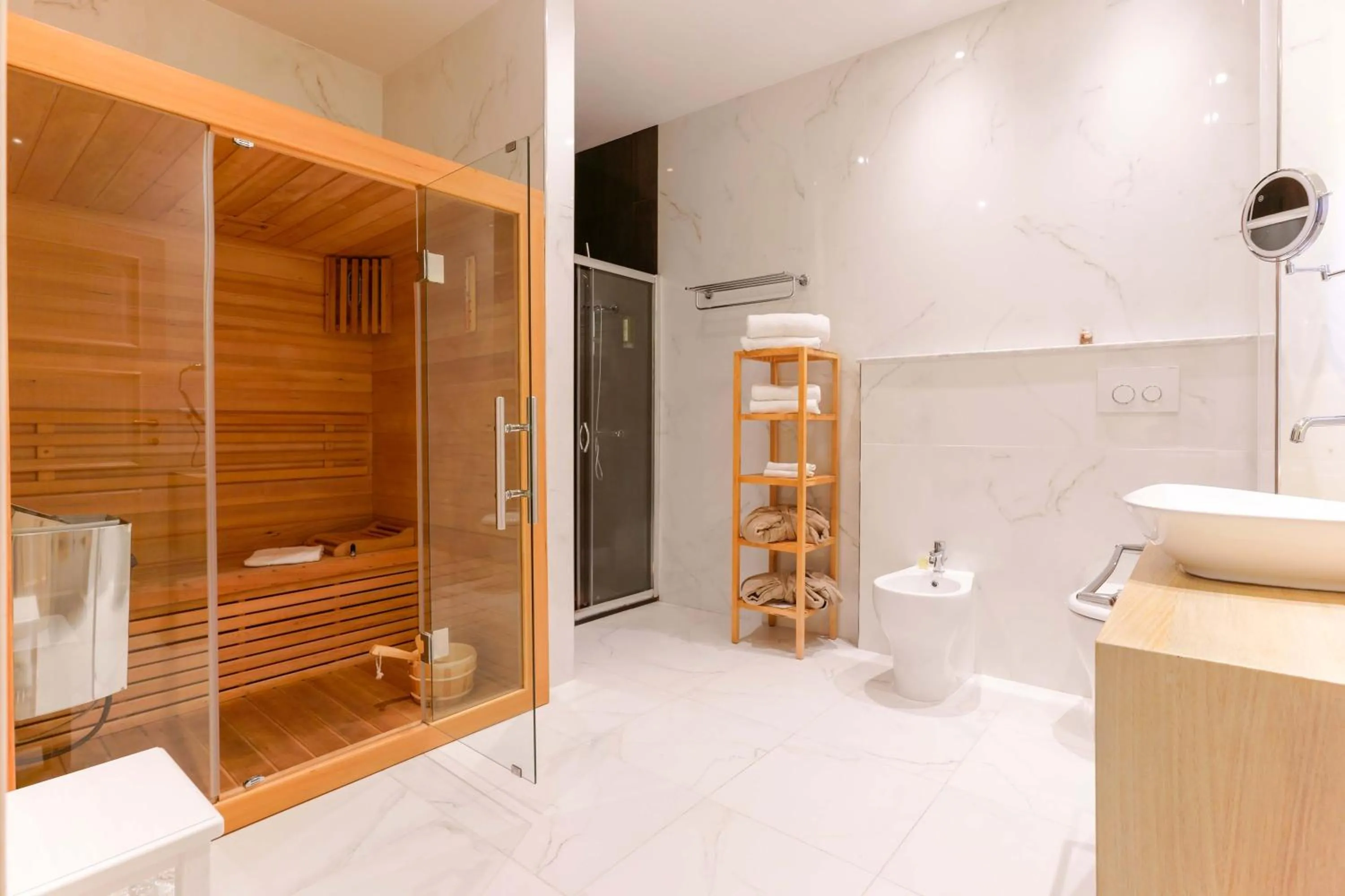 Bathroom in Palazzo Pischedda