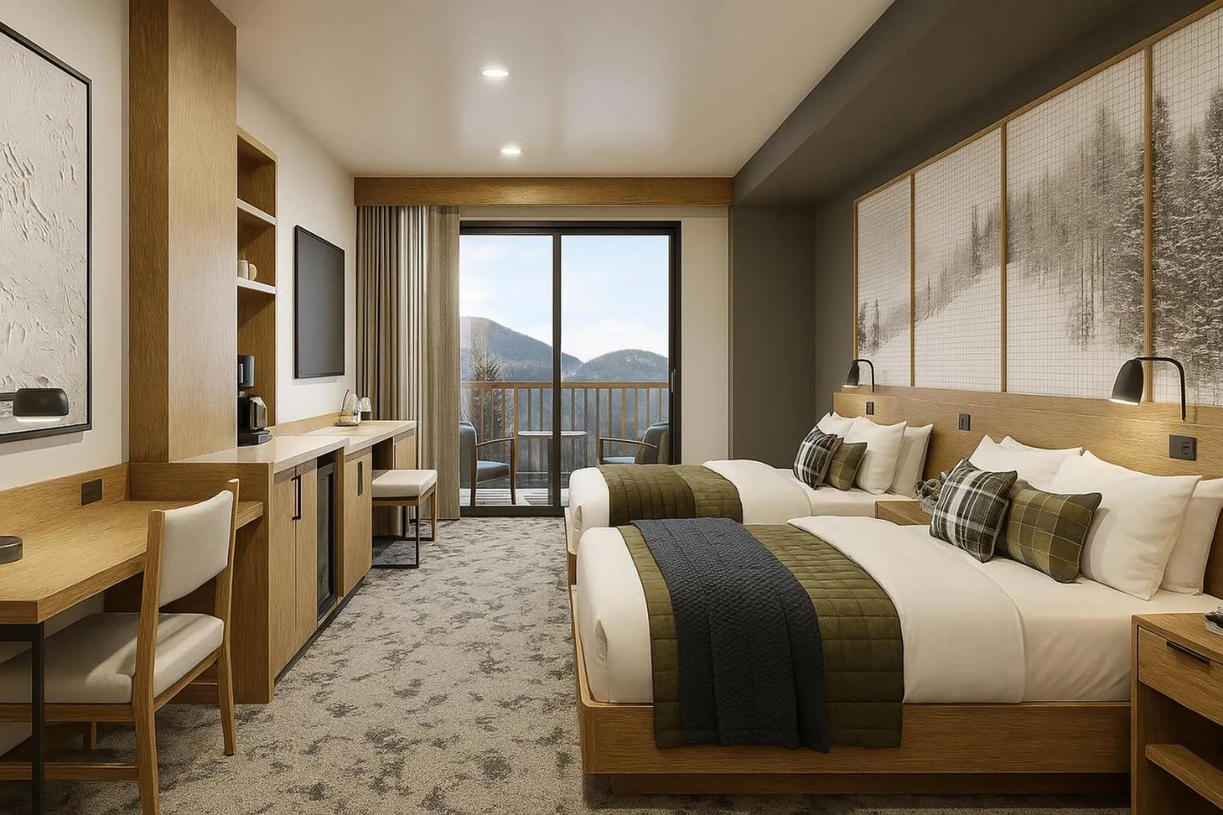 Bedroom, Bed in Kindred Resort, A RockResort