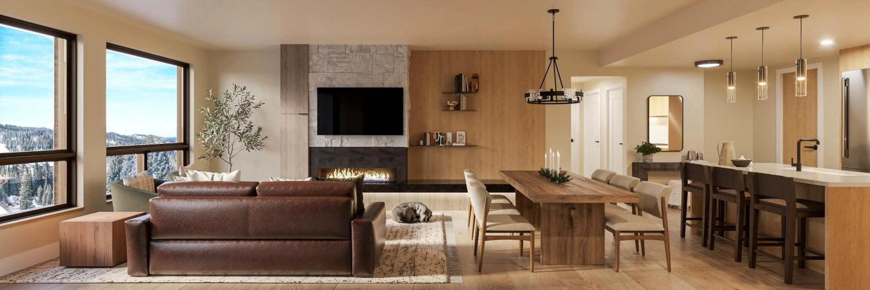 Living room in Kindred Resort, A RockResort