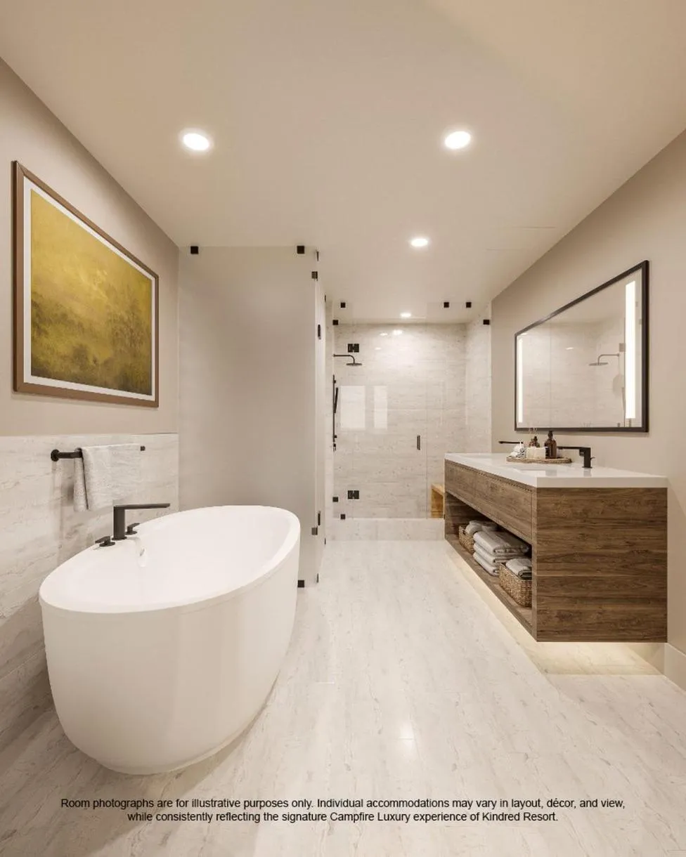 Bathroom in Kindred Resort, A RockResort