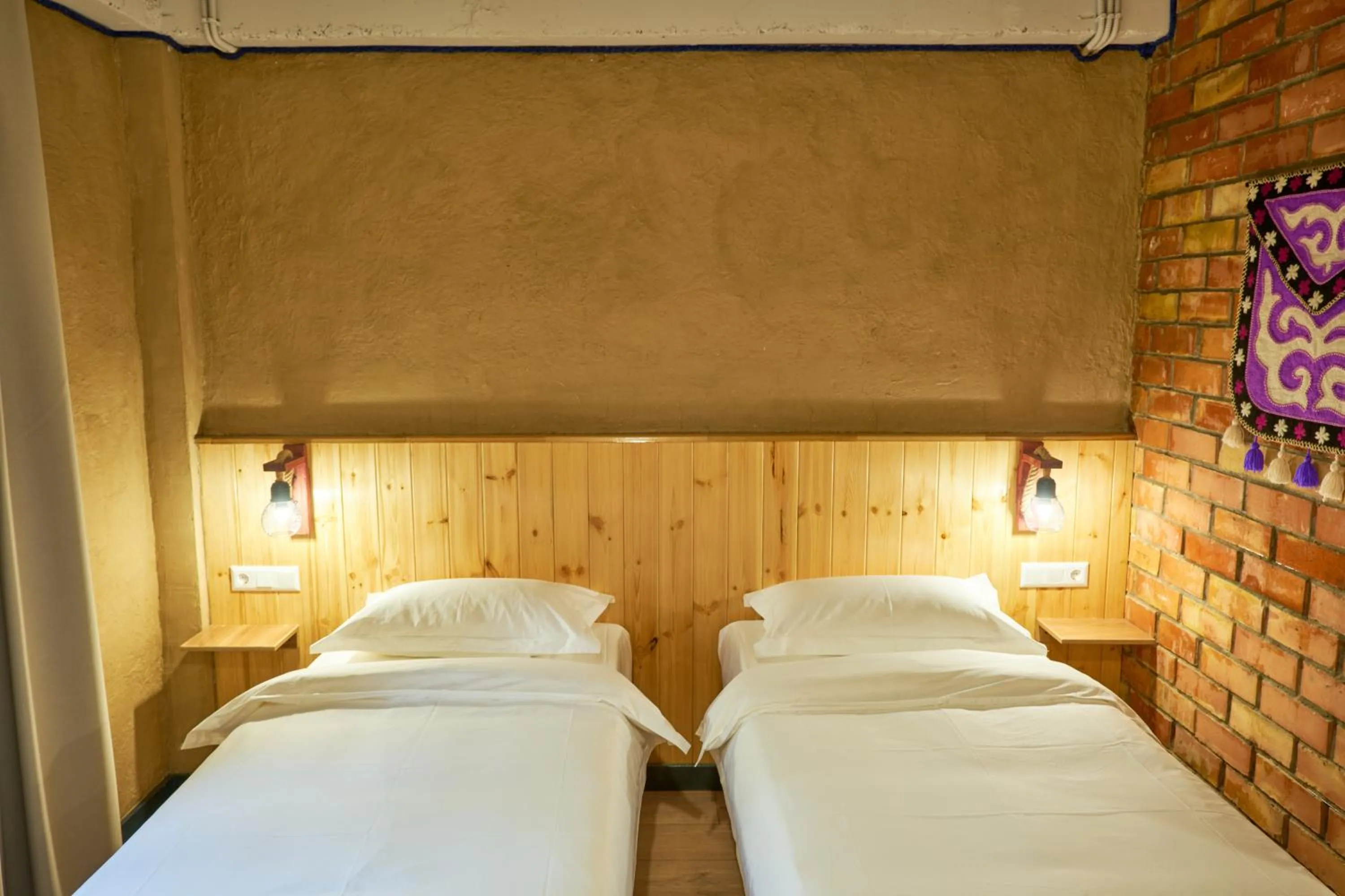 Bed in Pristine Hotel