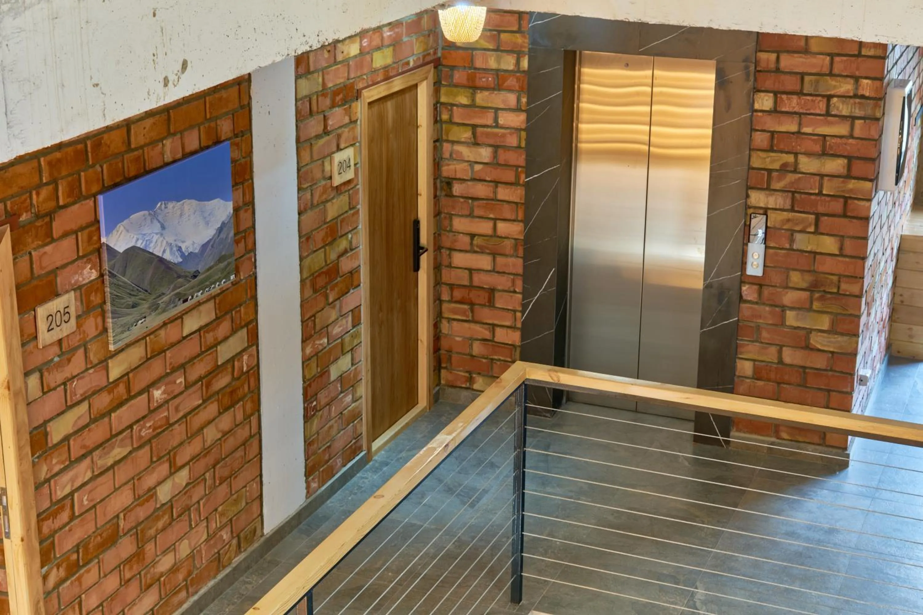 Property building in Pristine Hotel