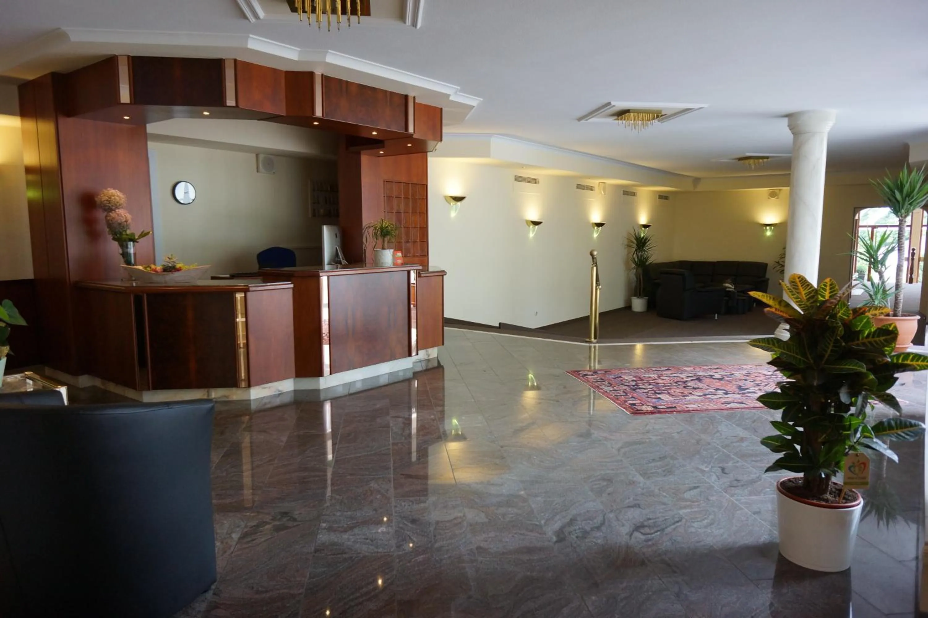 Lobby or reception in Hotel Lorösch