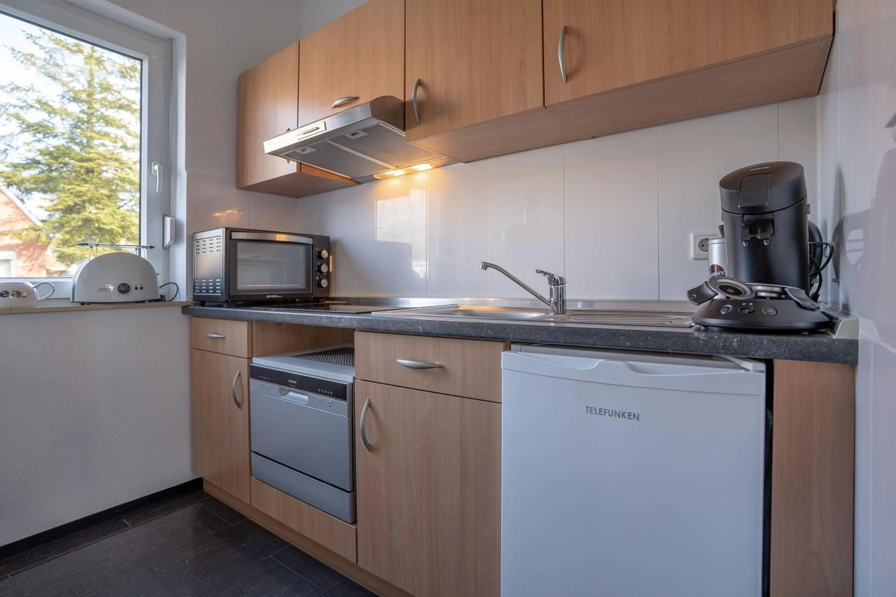 Kitchen or kitchenette in Haus Ostfriesland