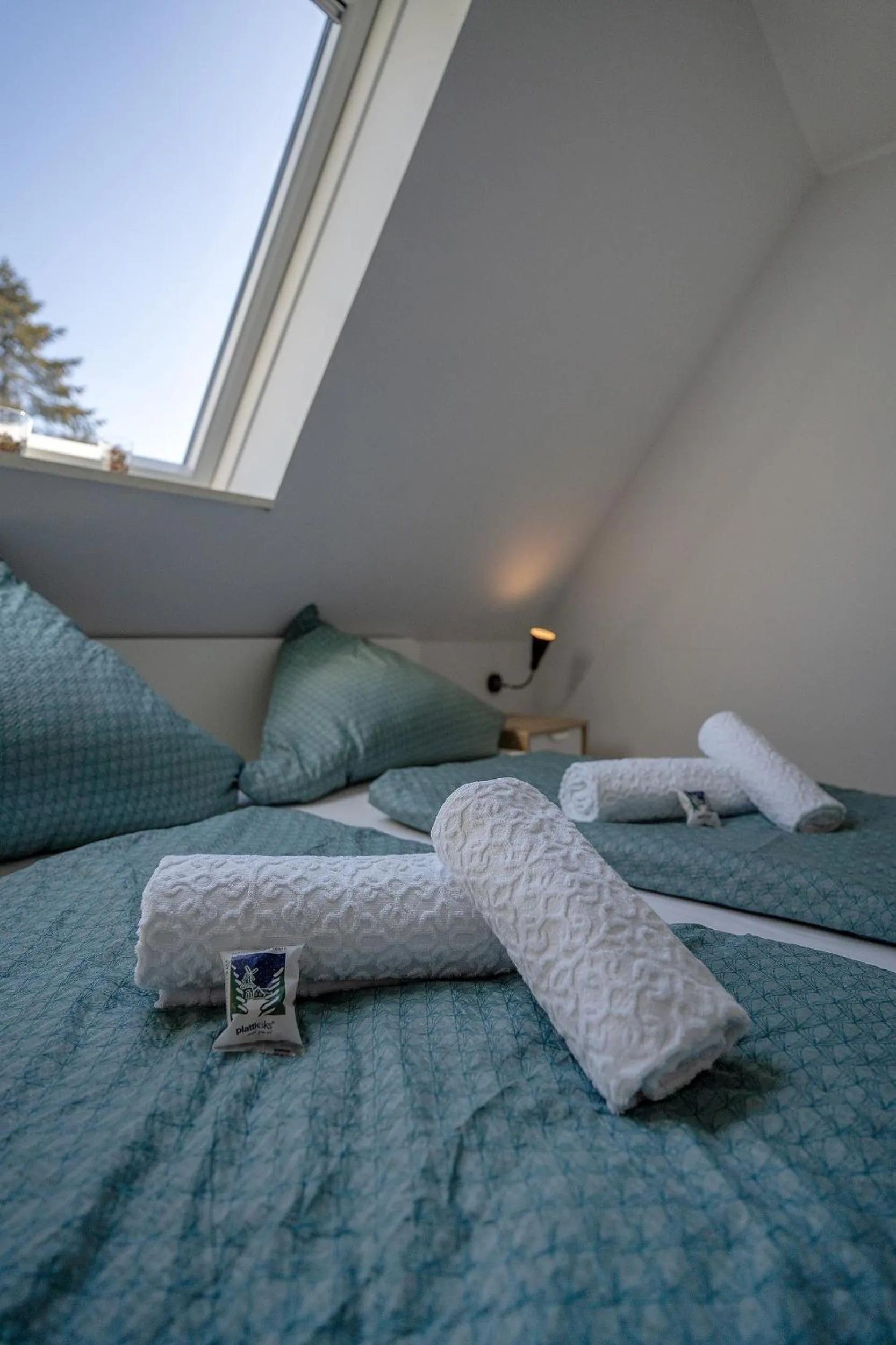Property building, Bed in Haus Ostfriesland