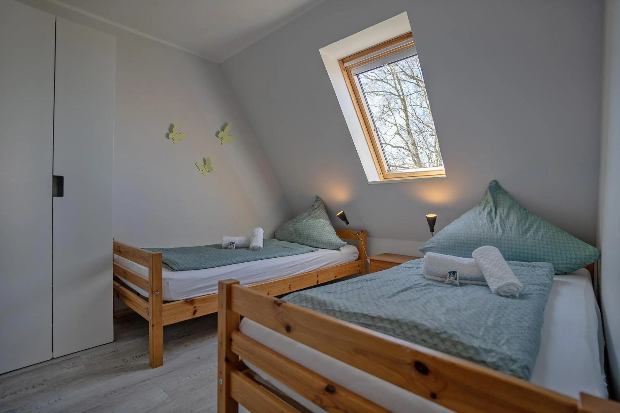 Property building, Bed in Haus Ostfriesland