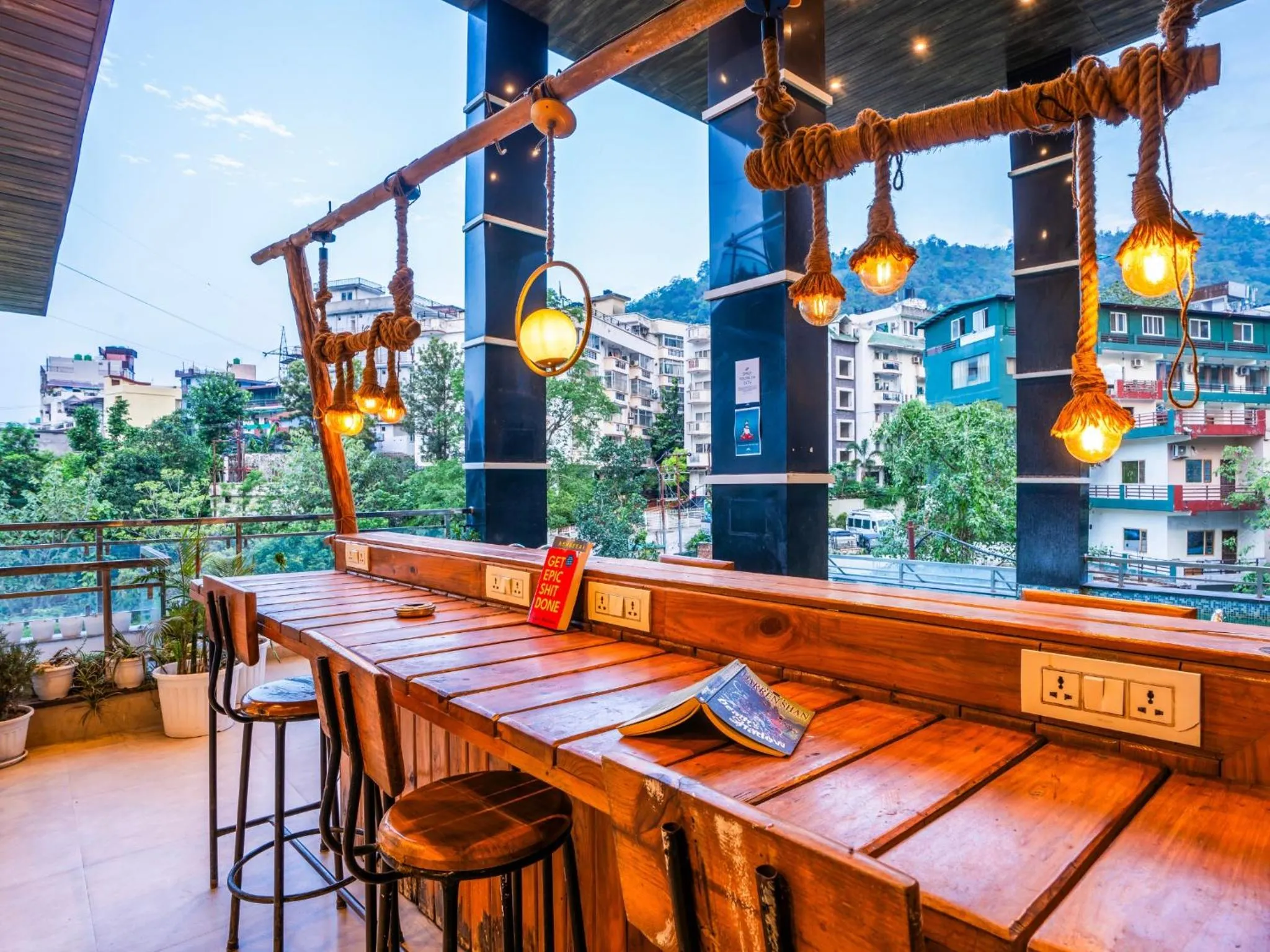 View (from property/room) in Moustache Select Rishikesh