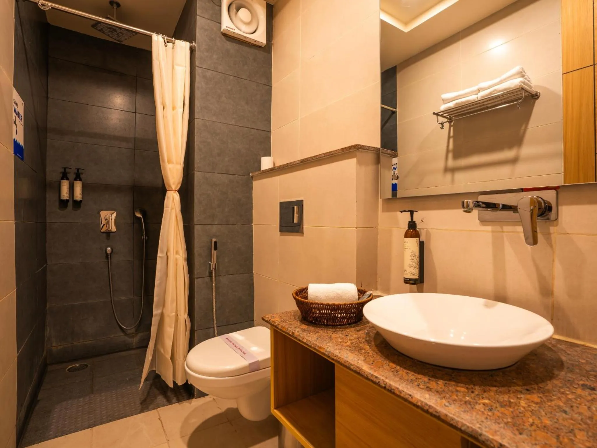 Bathroom in Moustache Select Rishikesh