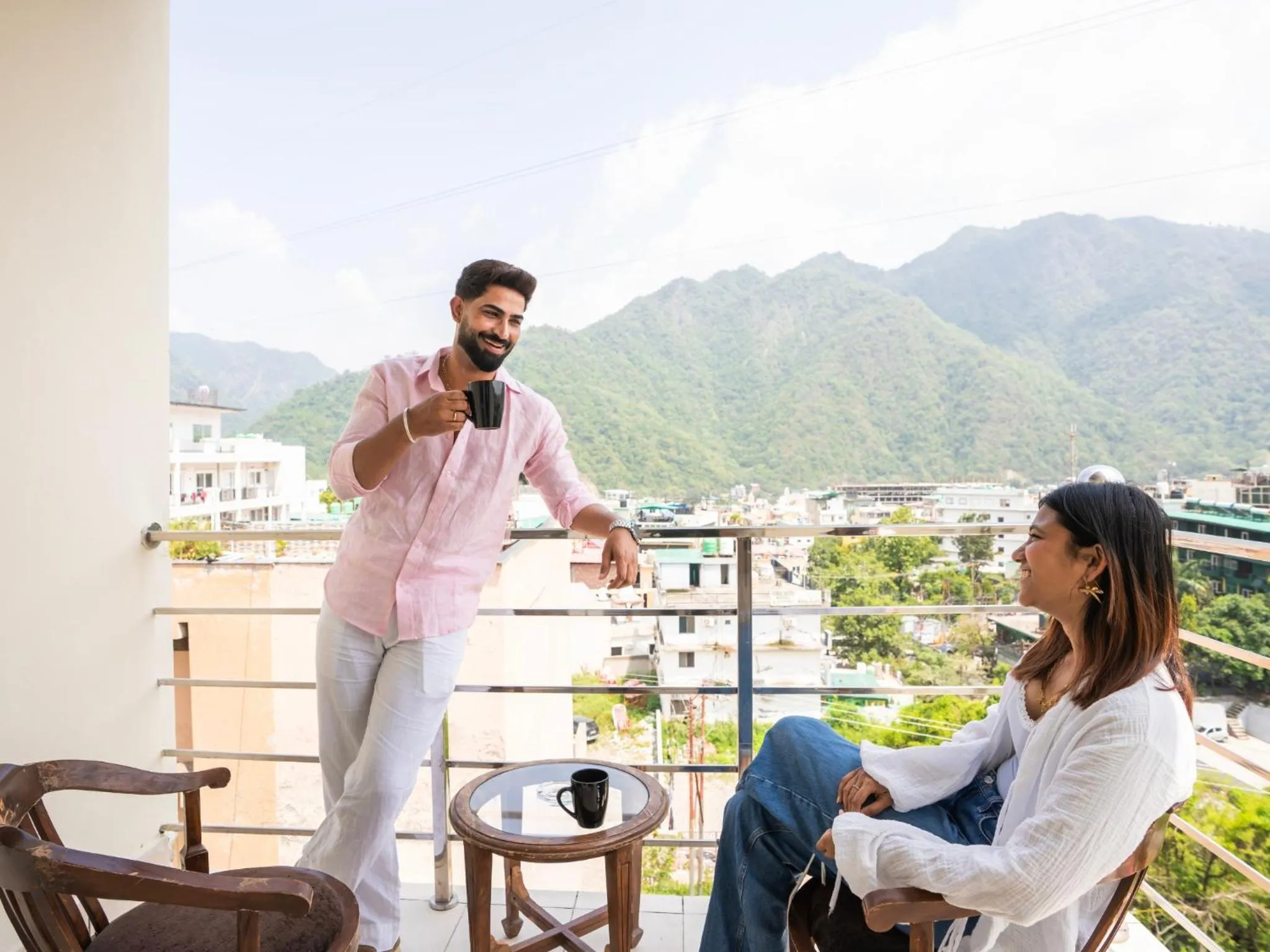 View (from property/room) in Moustache Select Rishikesh