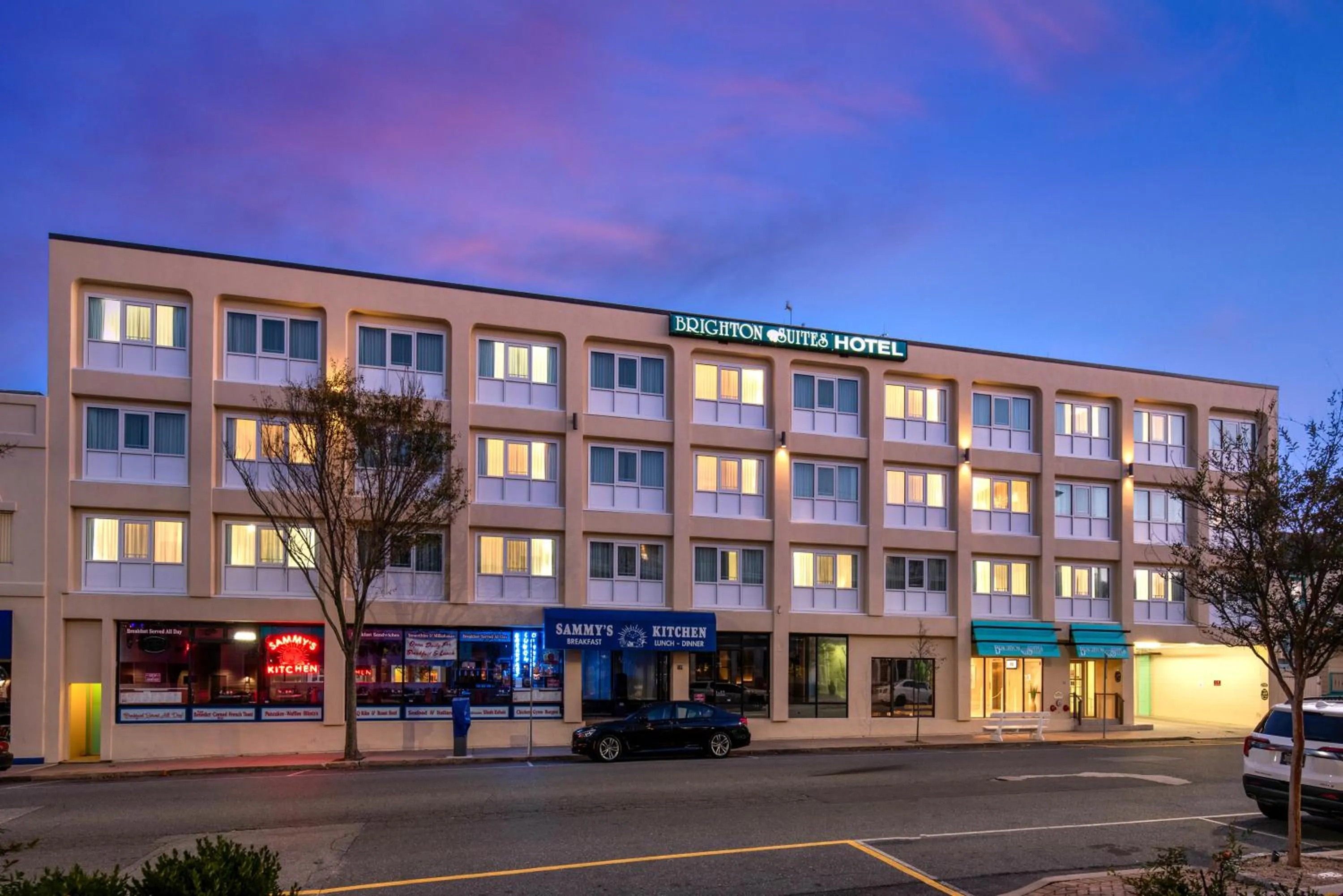 Property building in Brighton Suites Hotel