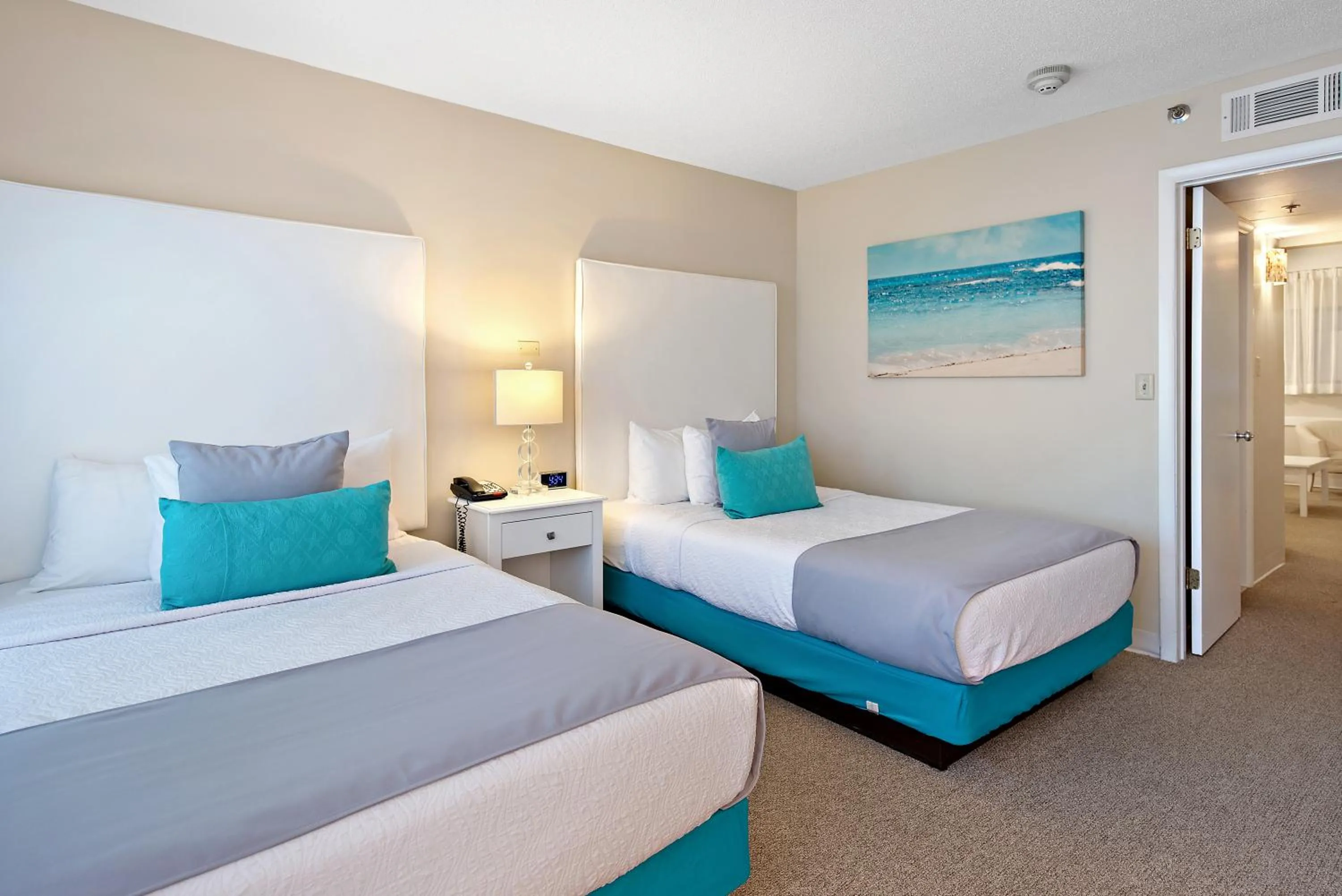 Bed in Brighton Suites Hotel