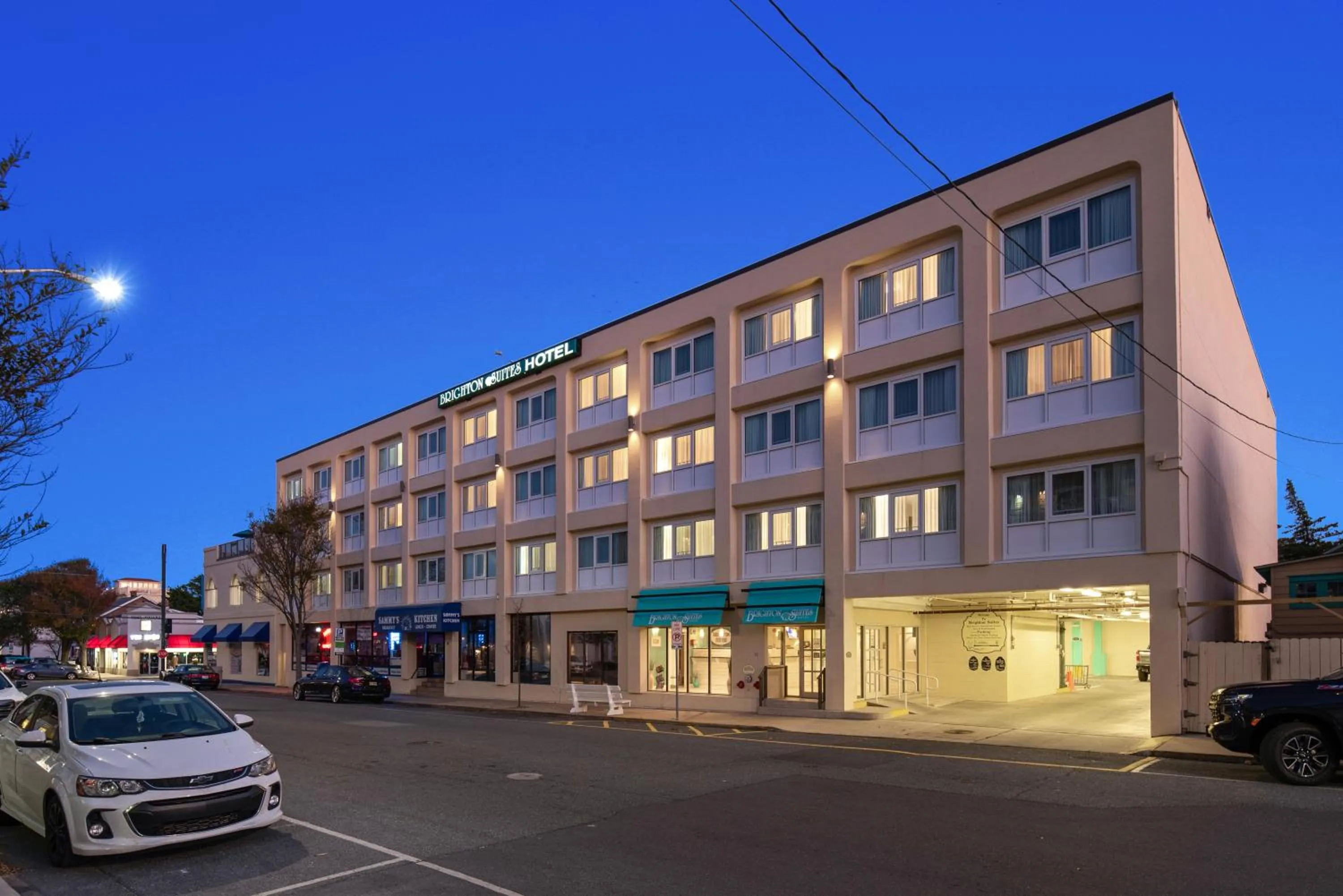 Property building in Brighton Suites Hotel