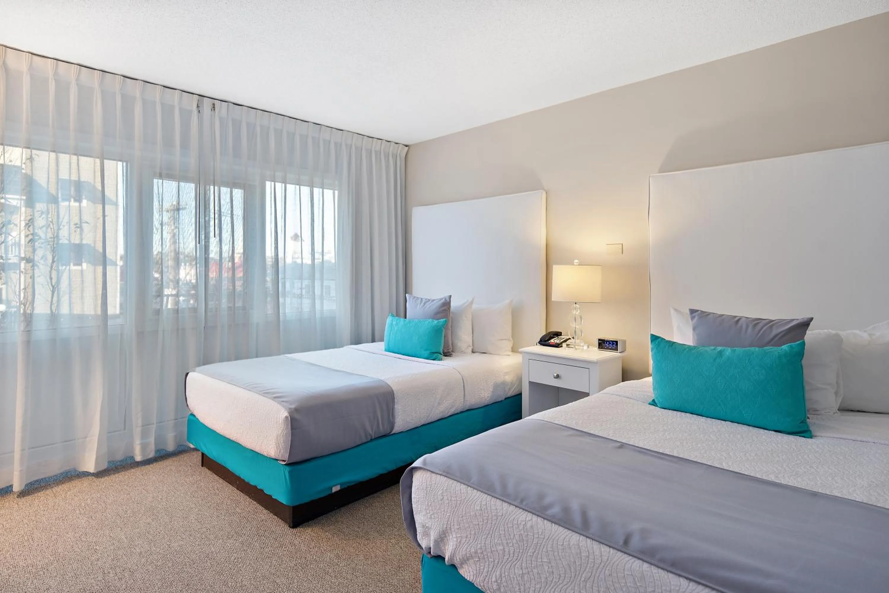 Bed in Brighton Suites Hotel