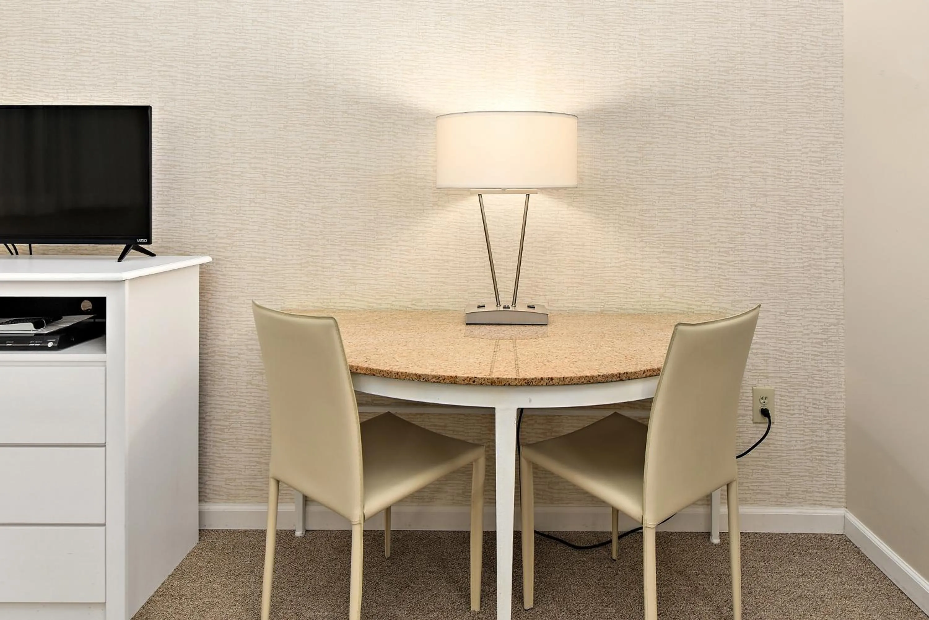 Seating area in Brighton Suites Hotel