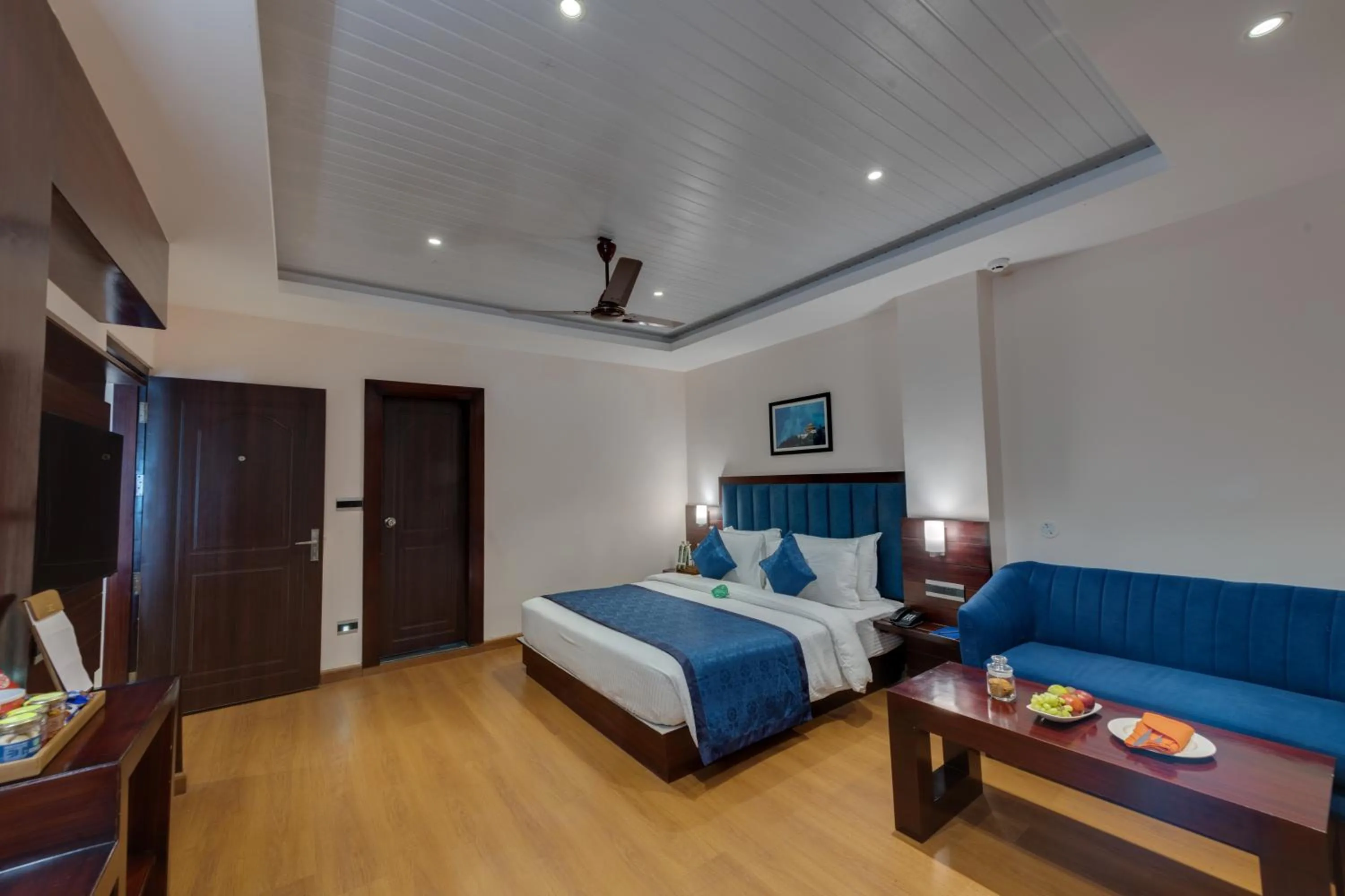Bed in Clarion Hotel De Renees Gangtok