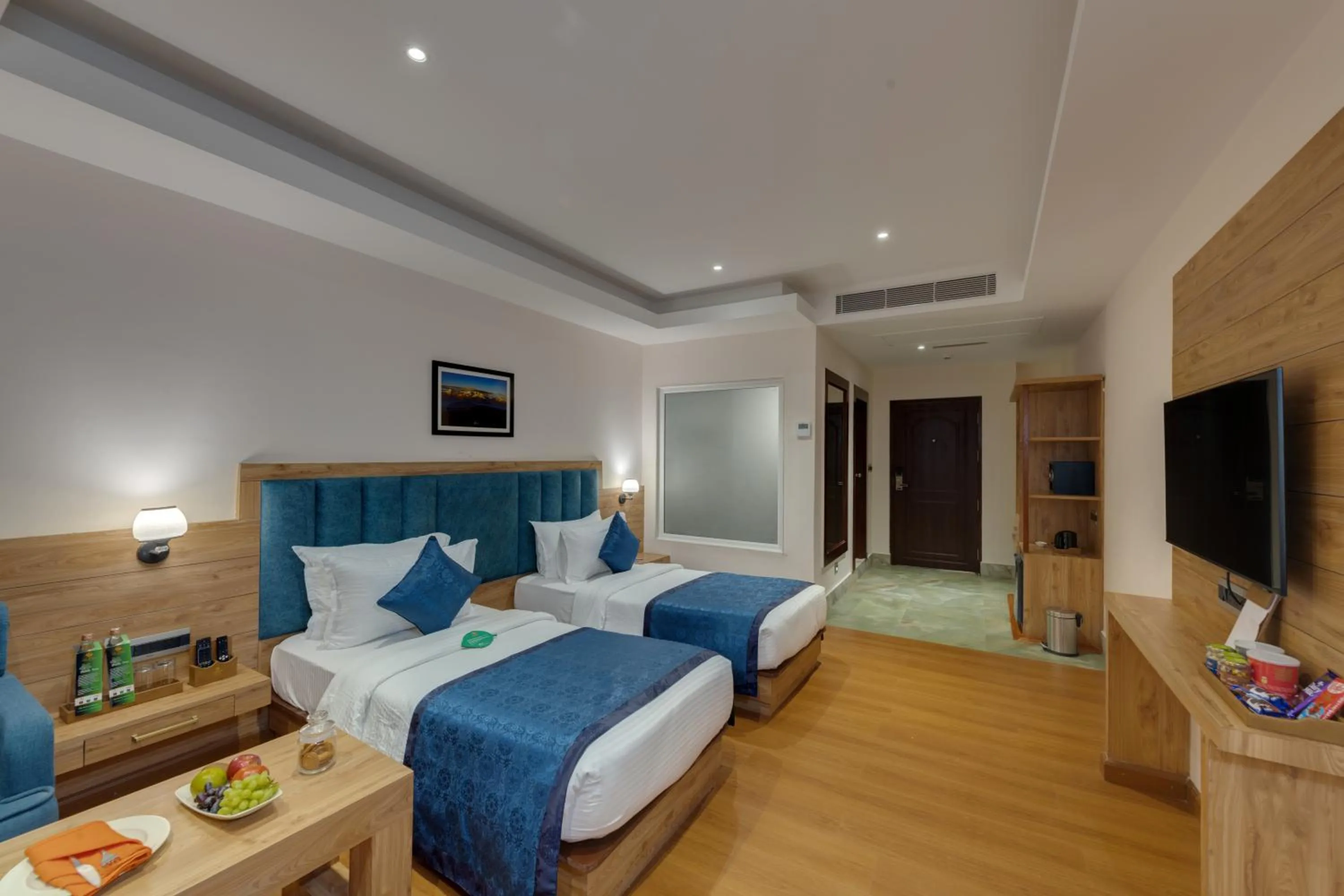 Bed in Clarion Hotel De Renees Gangtok
