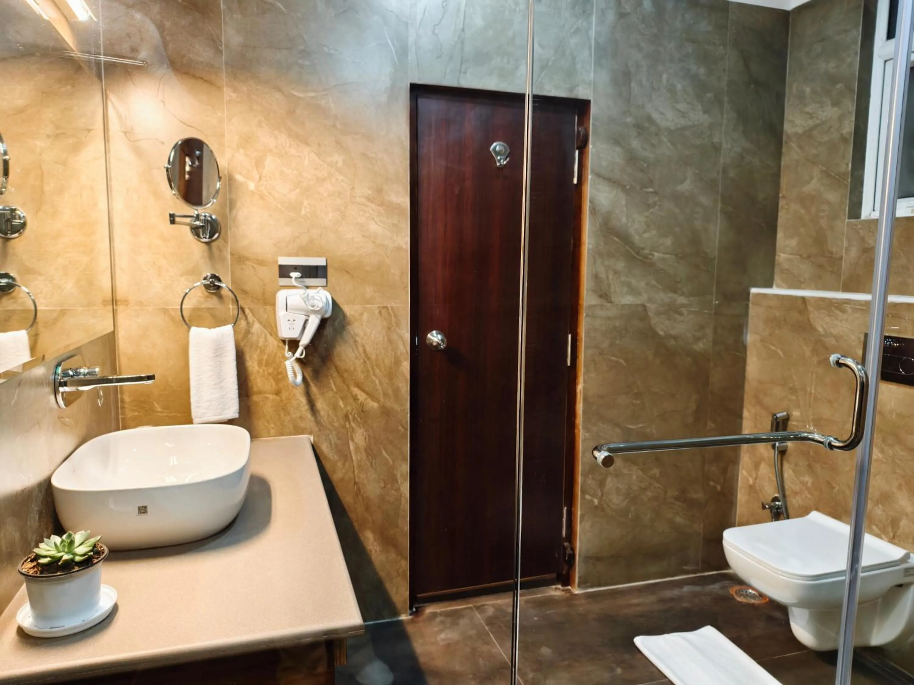 Bathroom in Clarion Hotel De Renees Gangtok