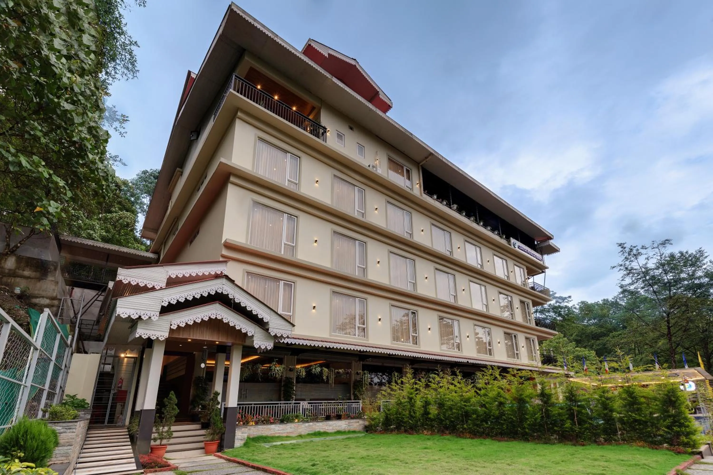 Property building in Clarion Hotel De Renees Gangtok