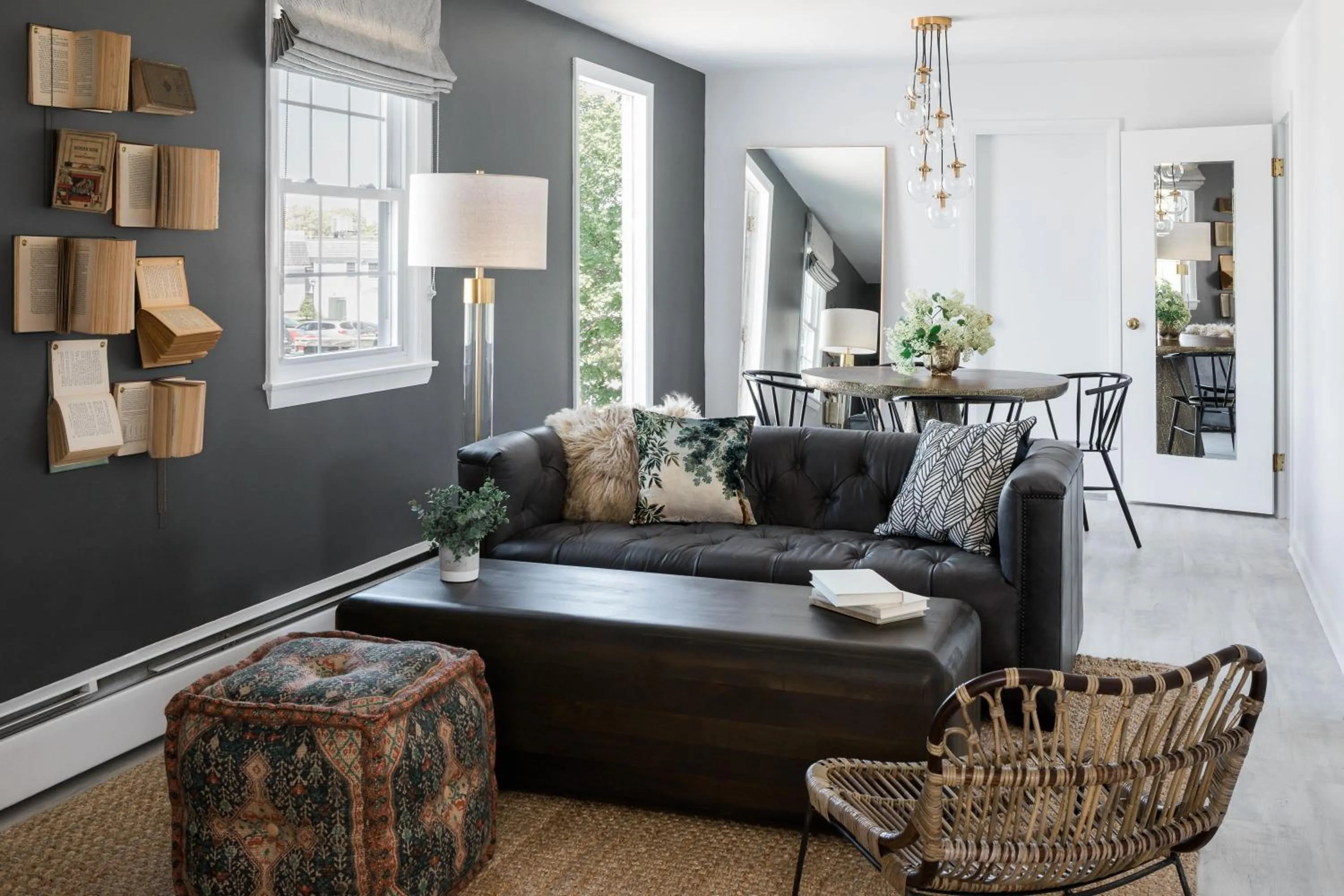 Living room in The Coonamessett