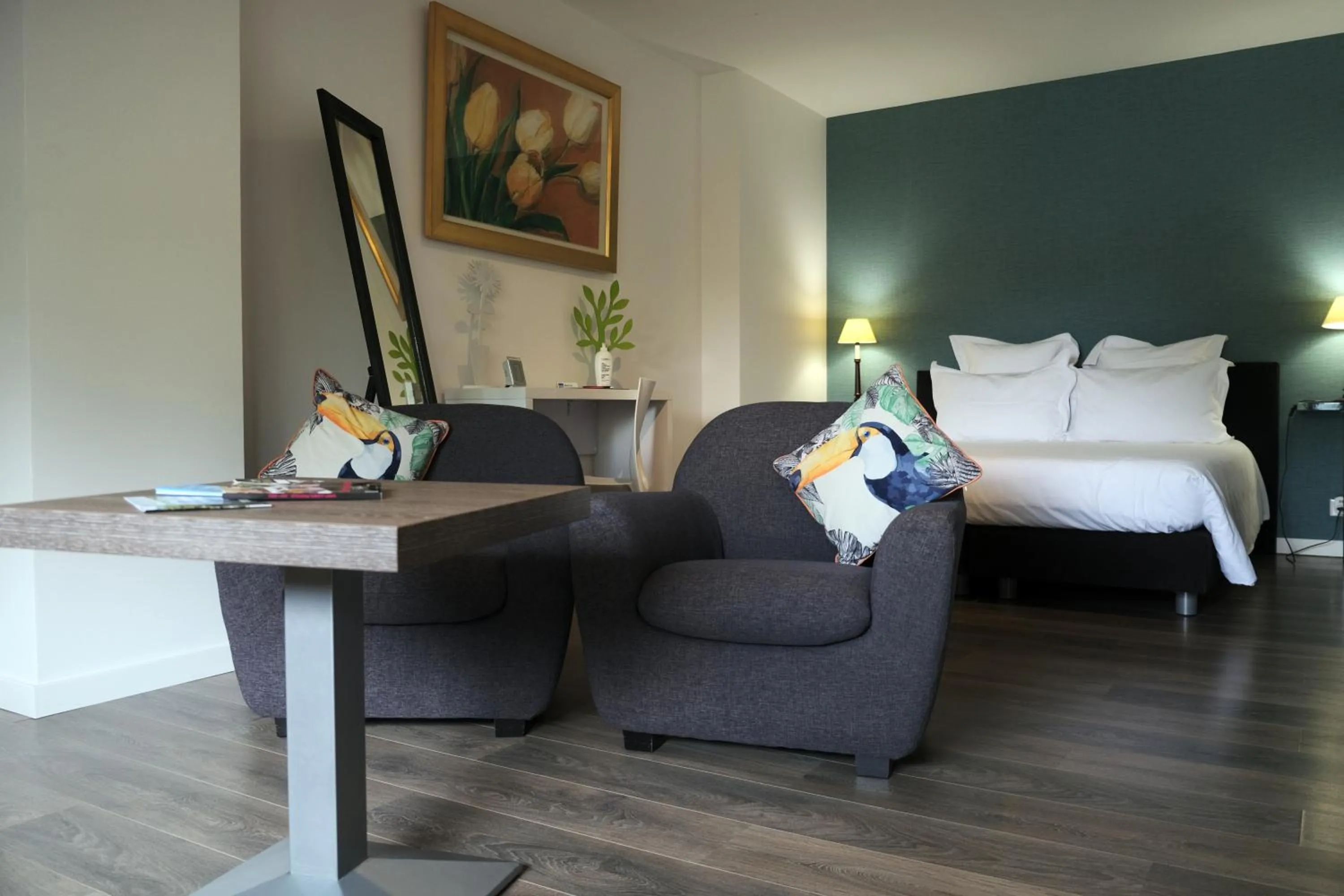 Bed in Les Chambres Lauryvan