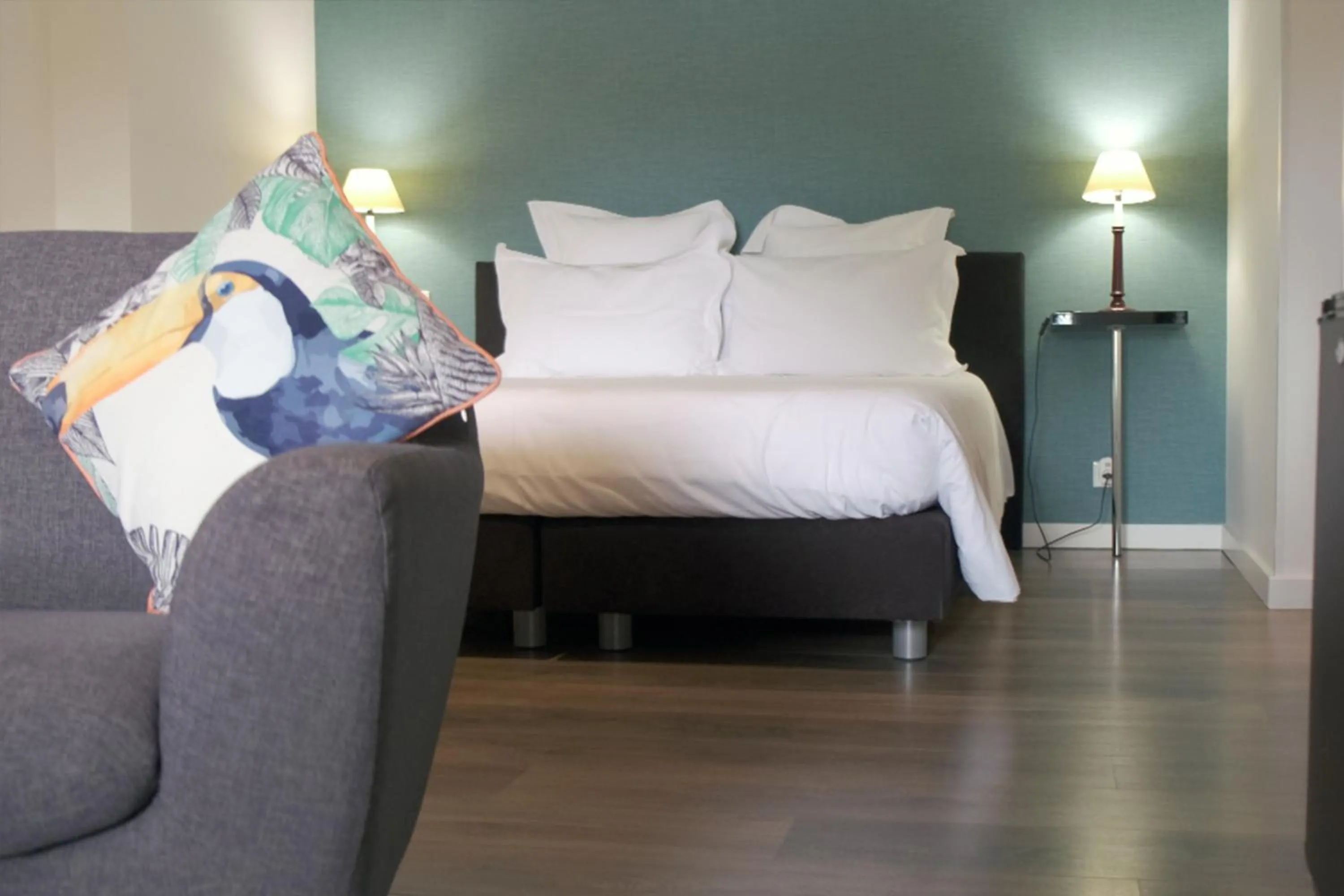 Bed in Les Chambres Lauryvan