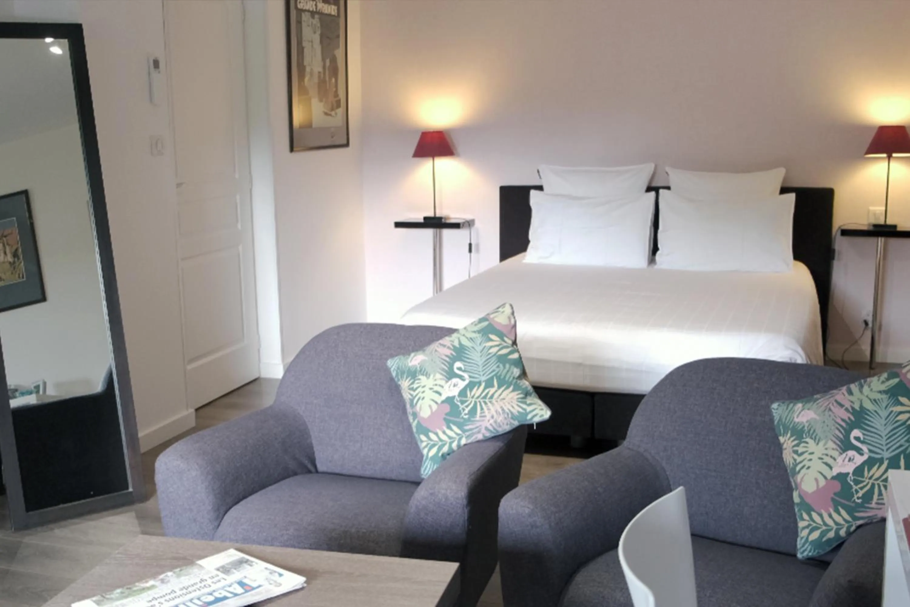 Bed in Les Chambres Lauryvan