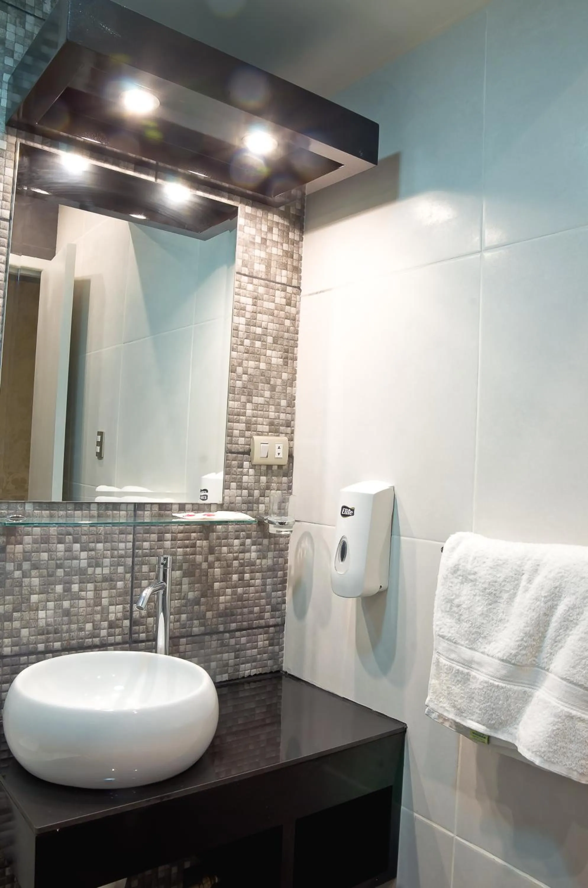 Bathroom in Plaza Sur Hotel & Suites