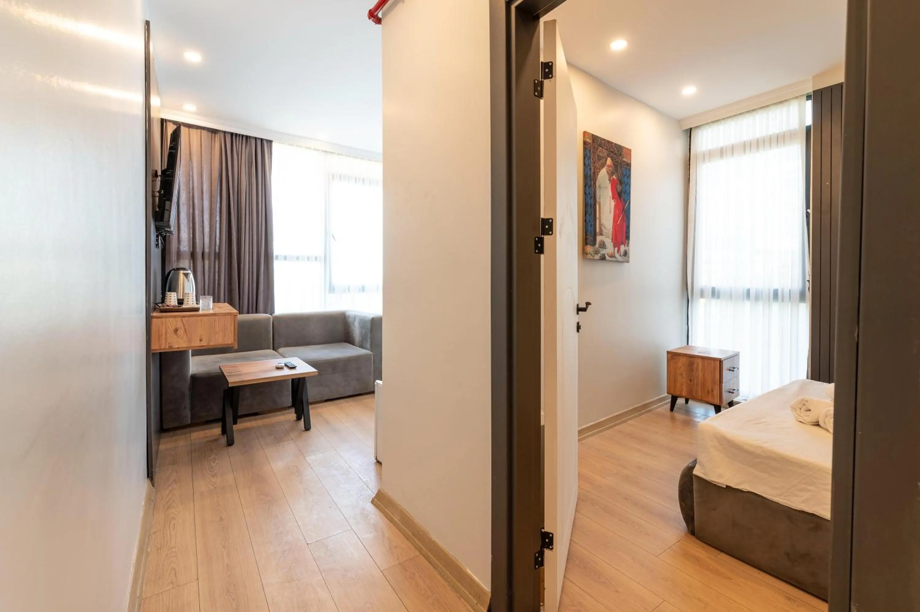 Bed in Highway 34 Hotel