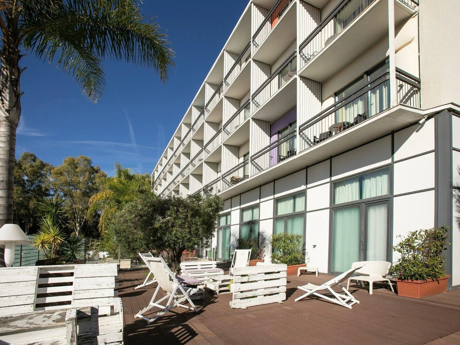Balcony/Terrace in B&B Hotel Savona