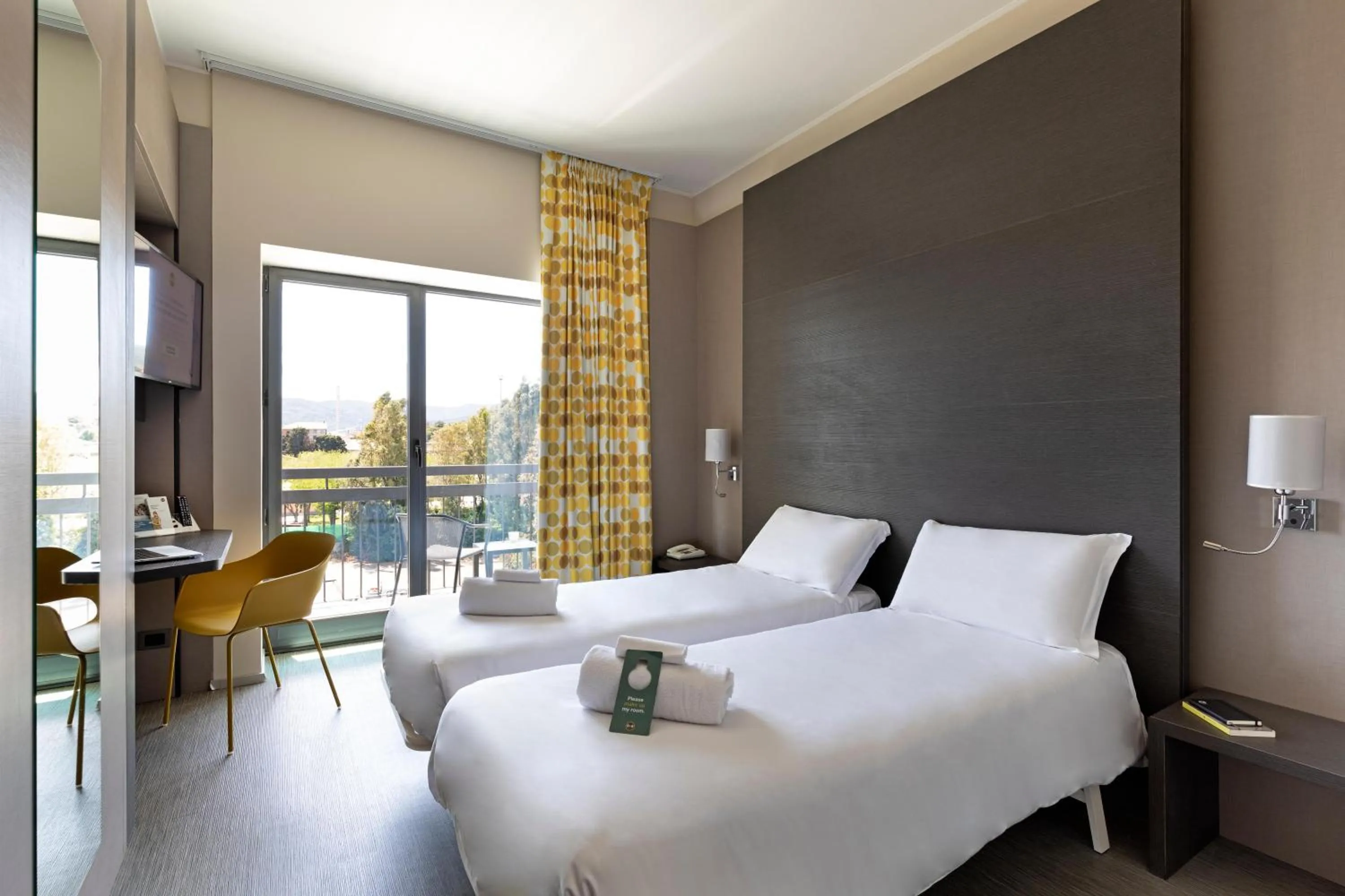 Twin Room with Terrace in B&B Hotel Savona