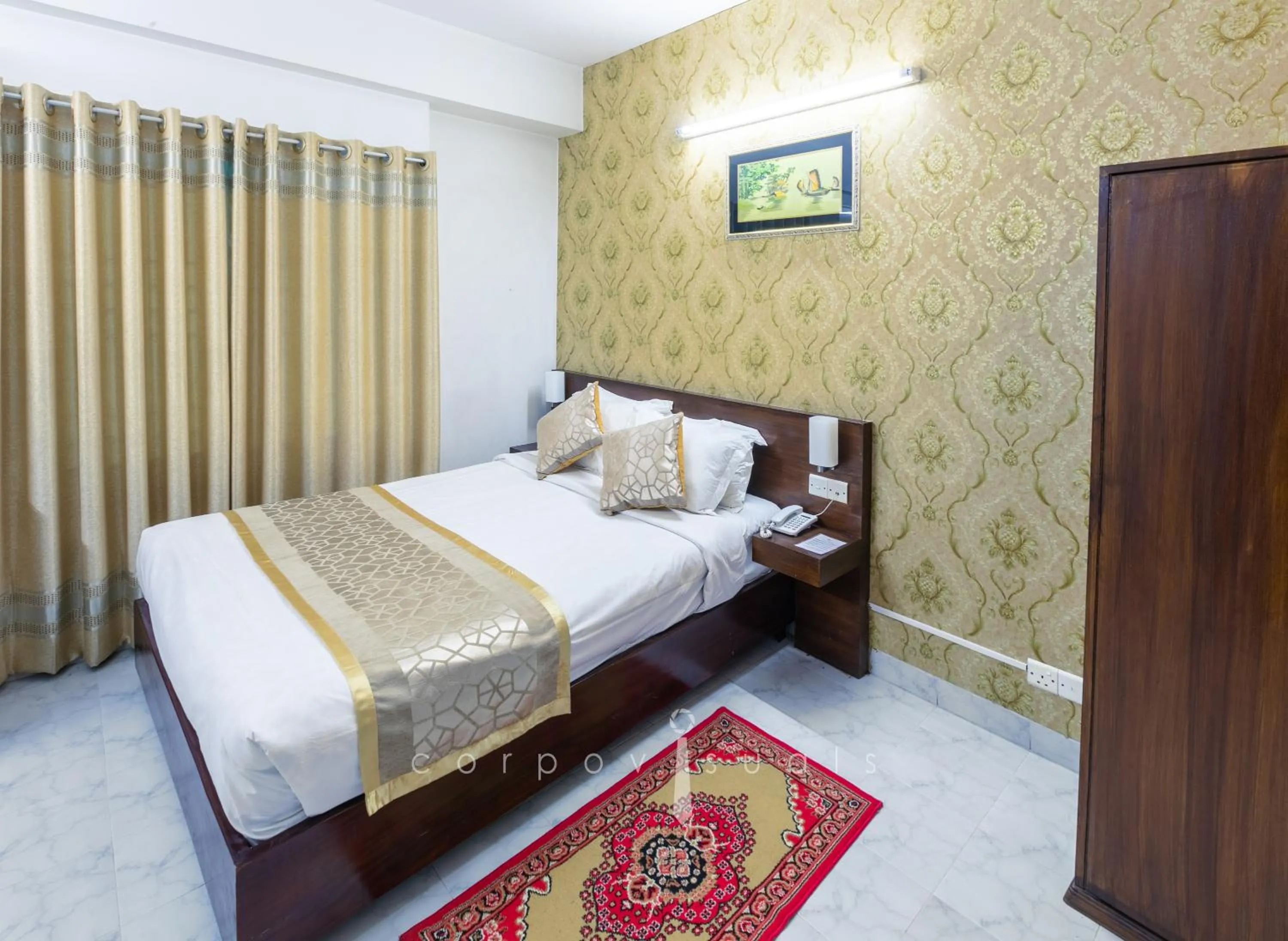 Bed in SEL Nibash Hotel & Serviced Apartments