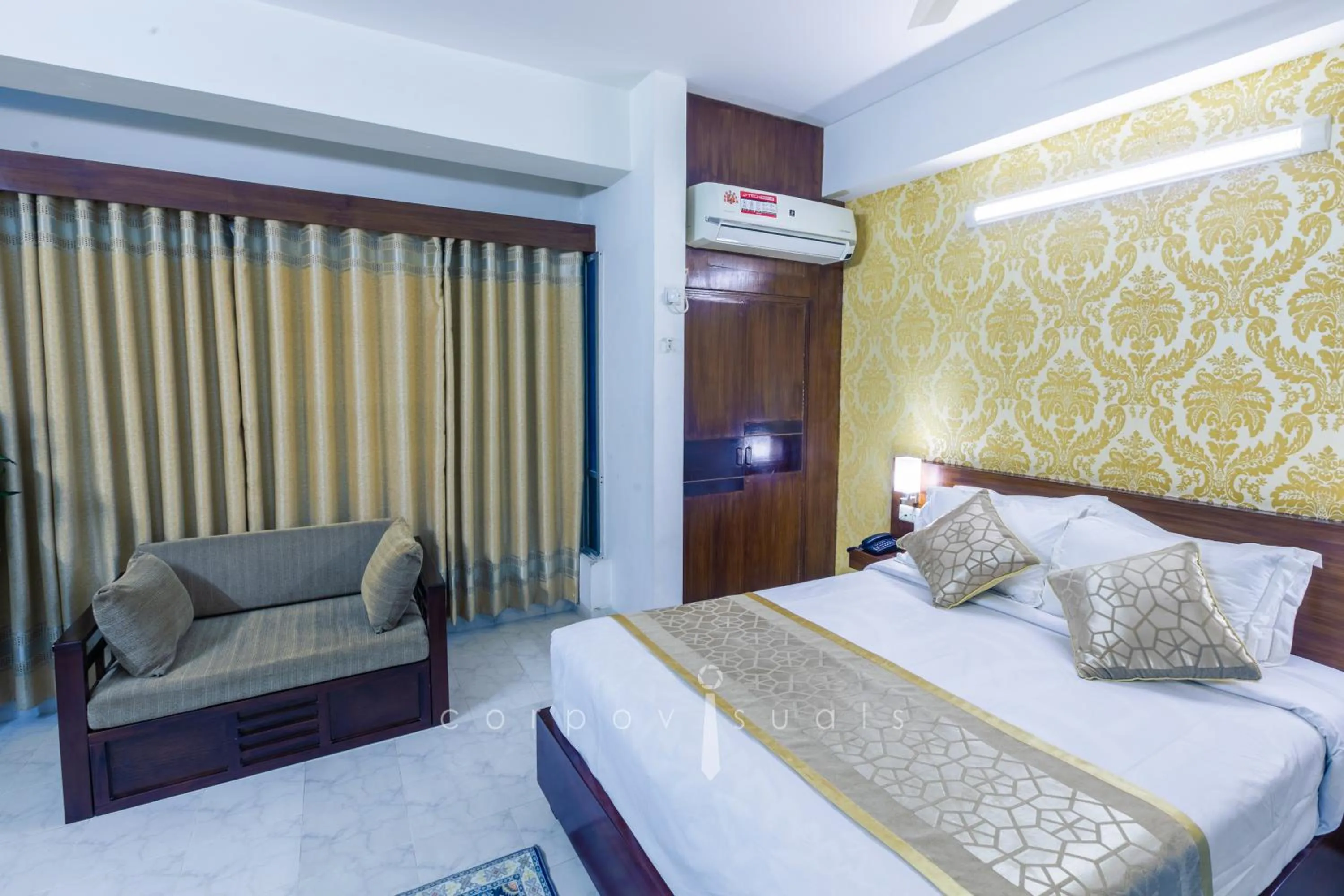 Photo of the whole room, Bed in SEL Nibash Hotel & Serviced Apartments