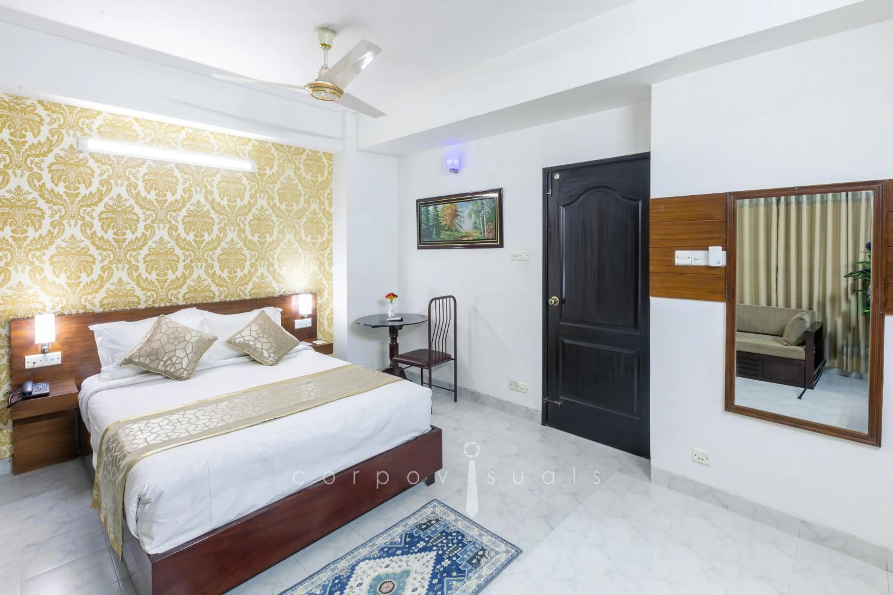 Photo of the whole room, Bed in SEL Nibash Hotel & Serviced Apartments