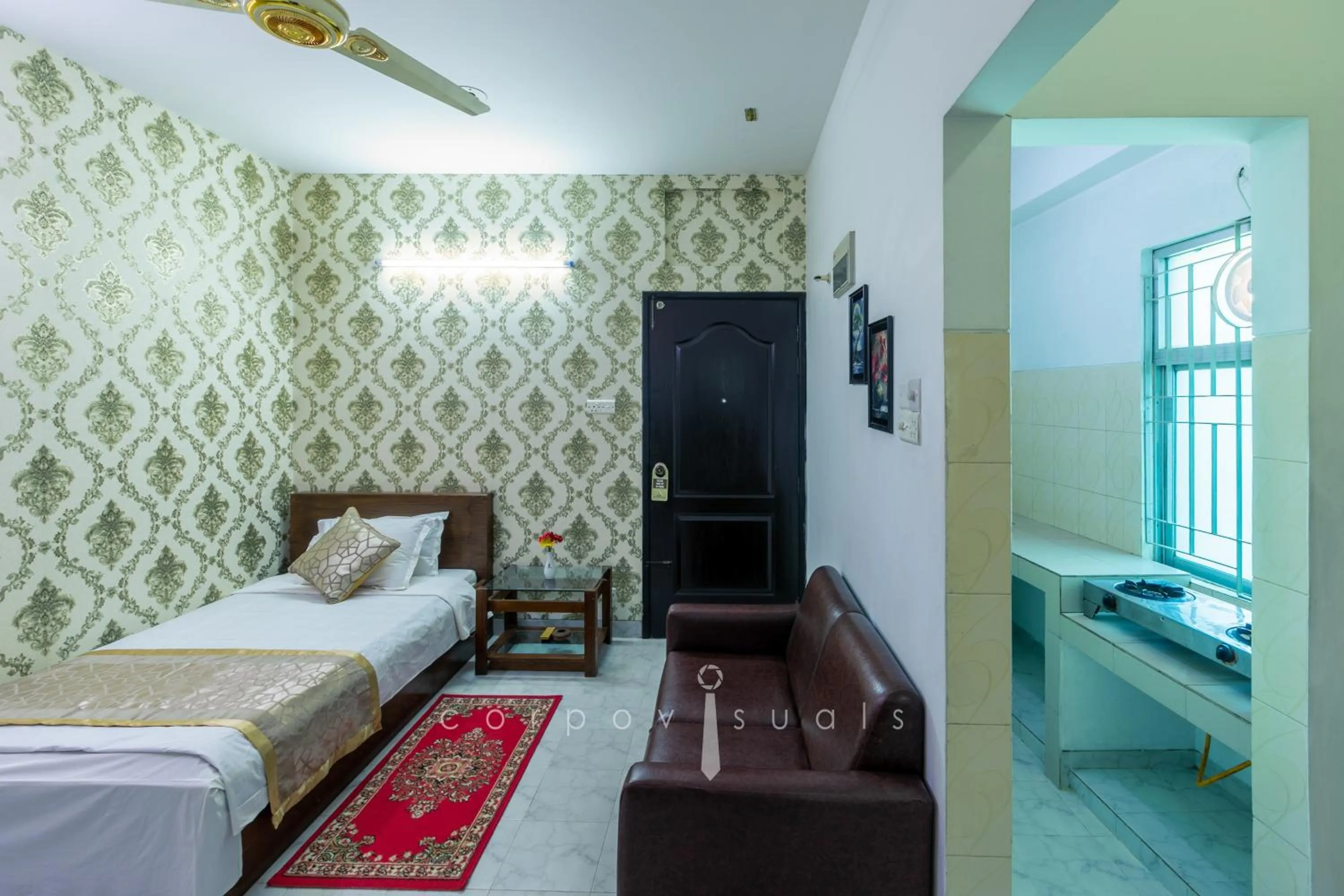 Bed in SEL Nibash Hotel & Serviced Apartments