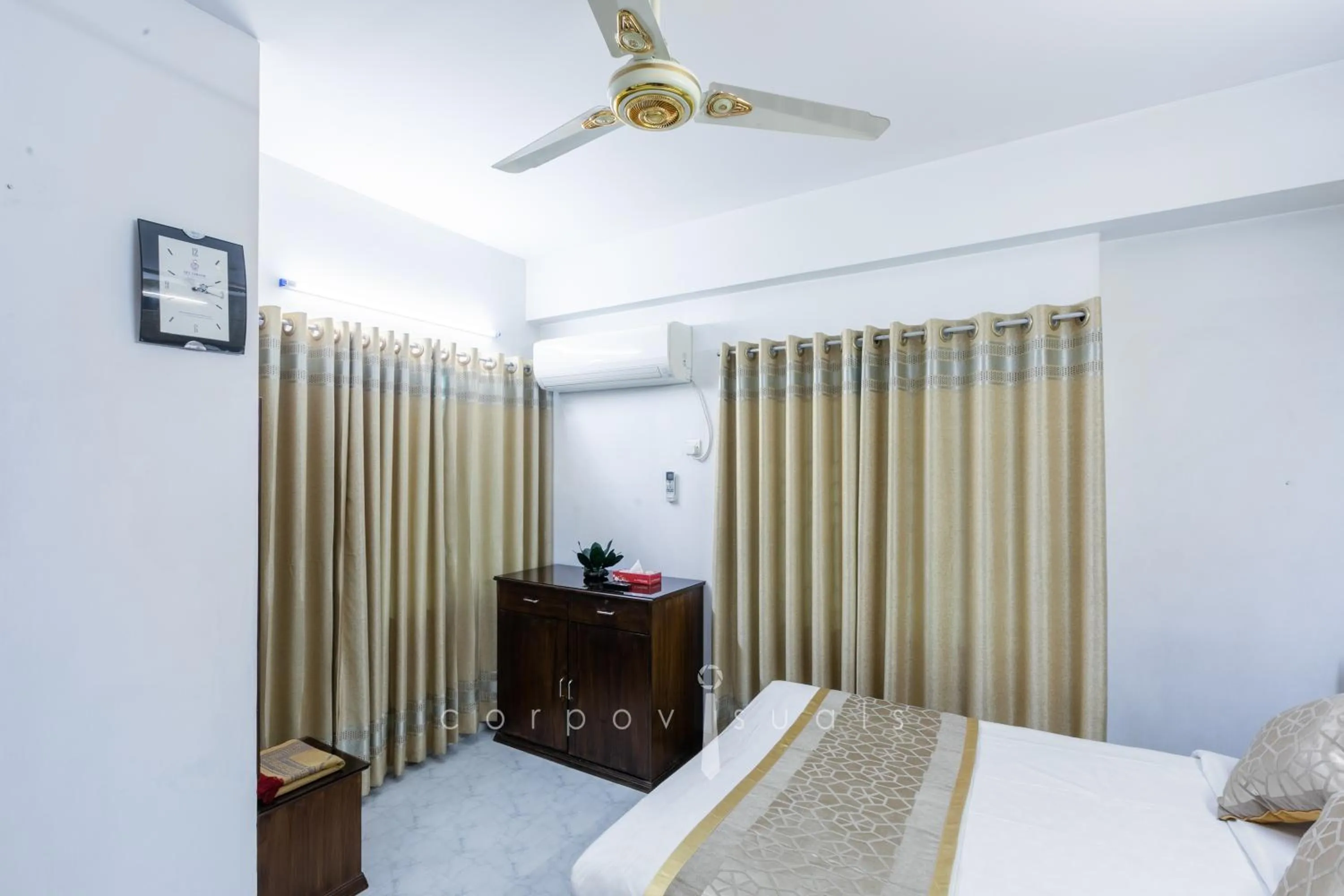 Bed in SEL Nibash Hotel & Serviced Apartments