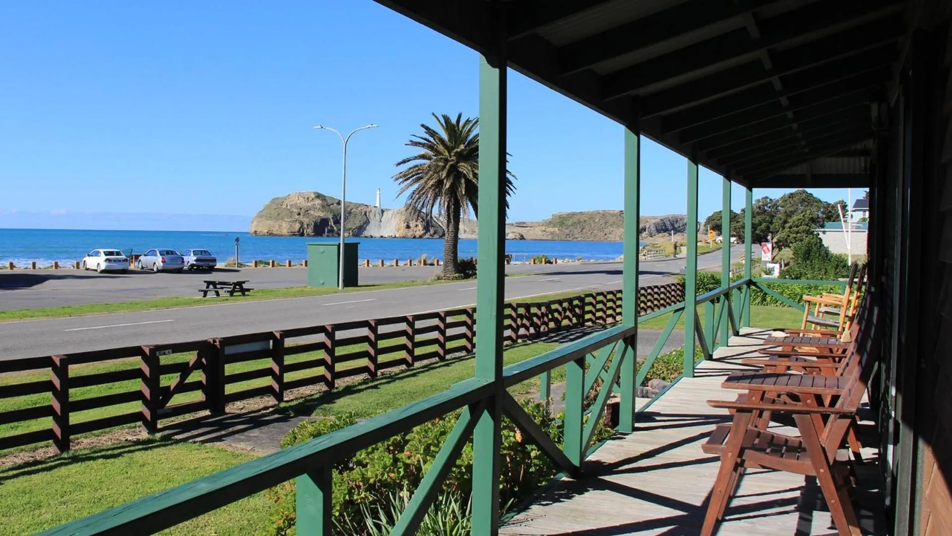 Sea view in Castlepoint Holiday Park & Motels