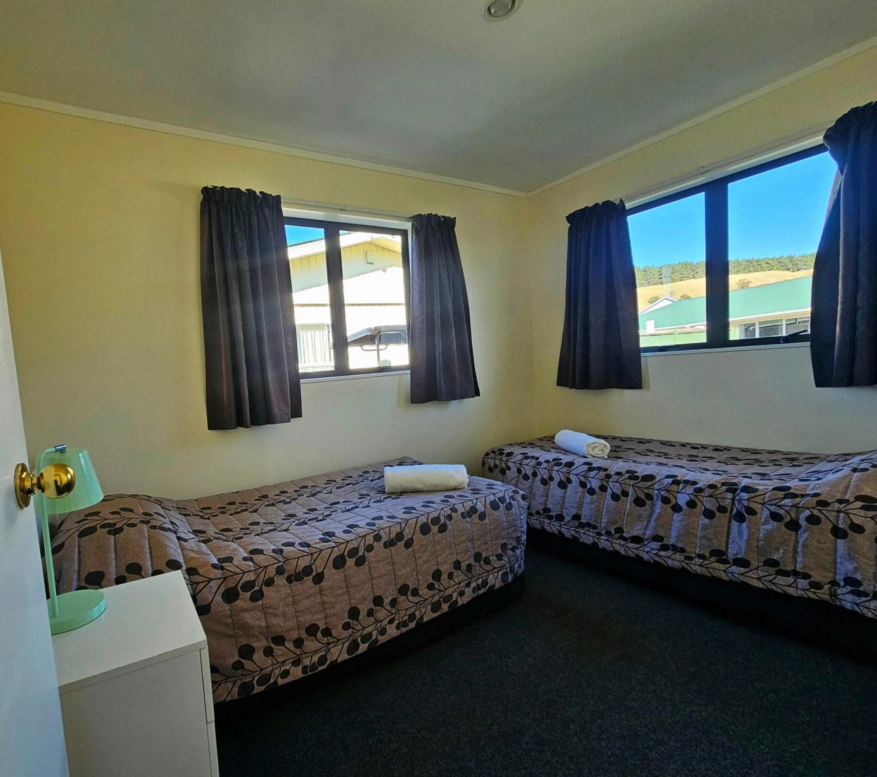 Bed in Castlepoint Holiday Park & Motels