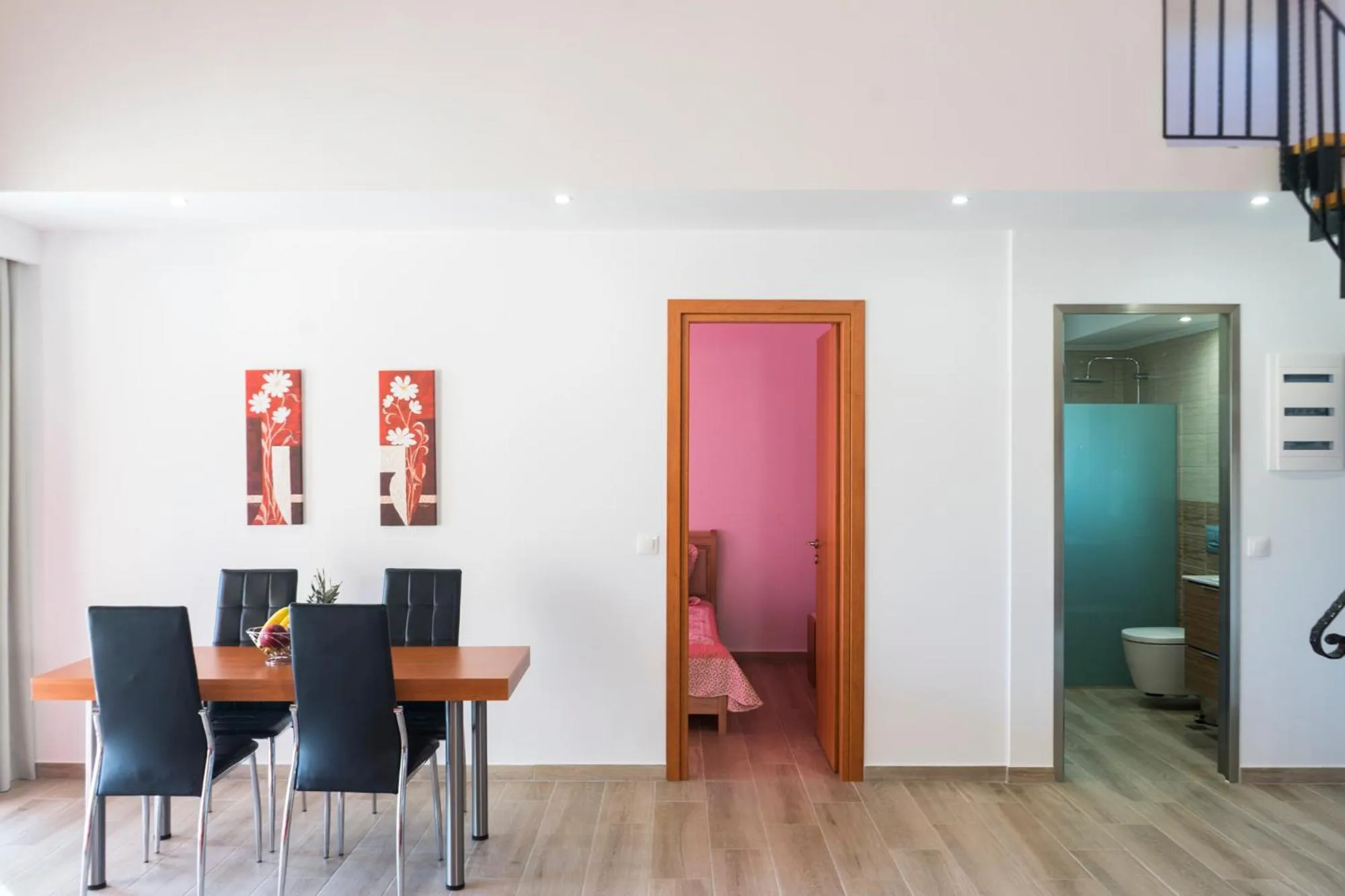 Dining area in Estrella Villas