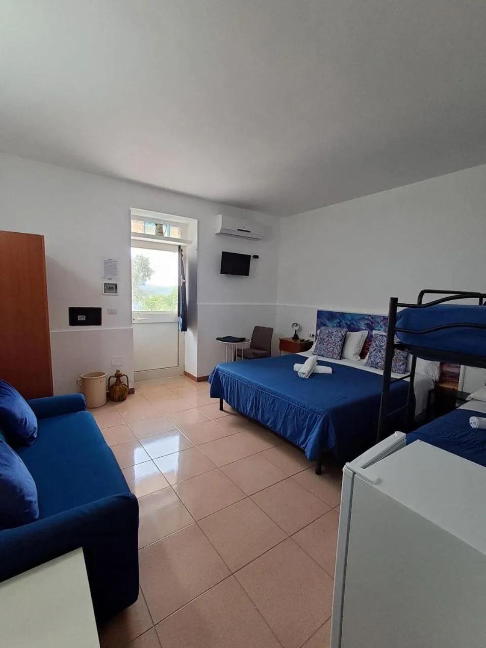 Bedroom in Osteria B&B Il Rifugio