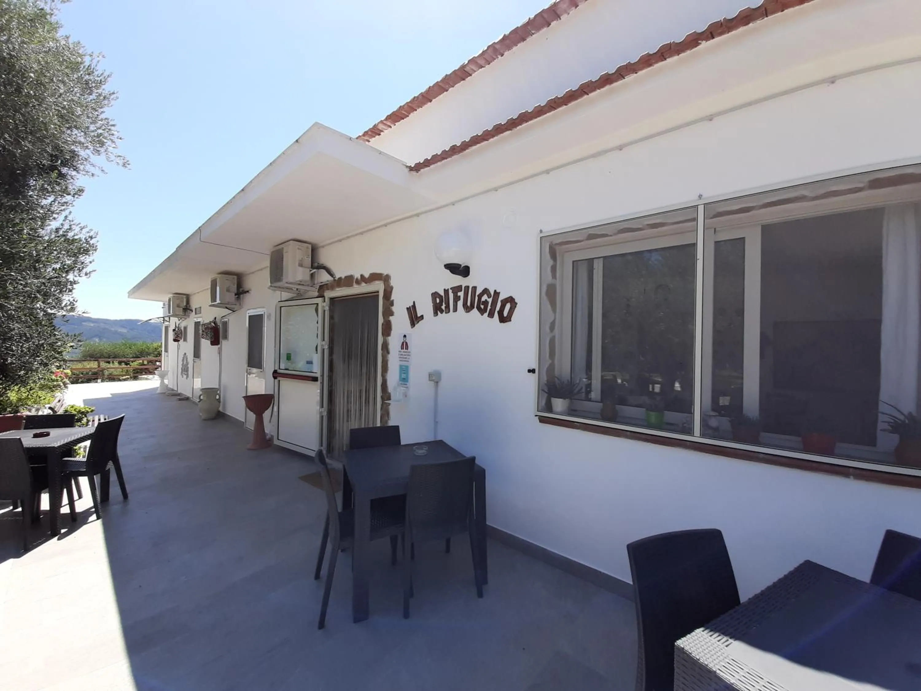 Patio in Osteria B&B Il Rifugio