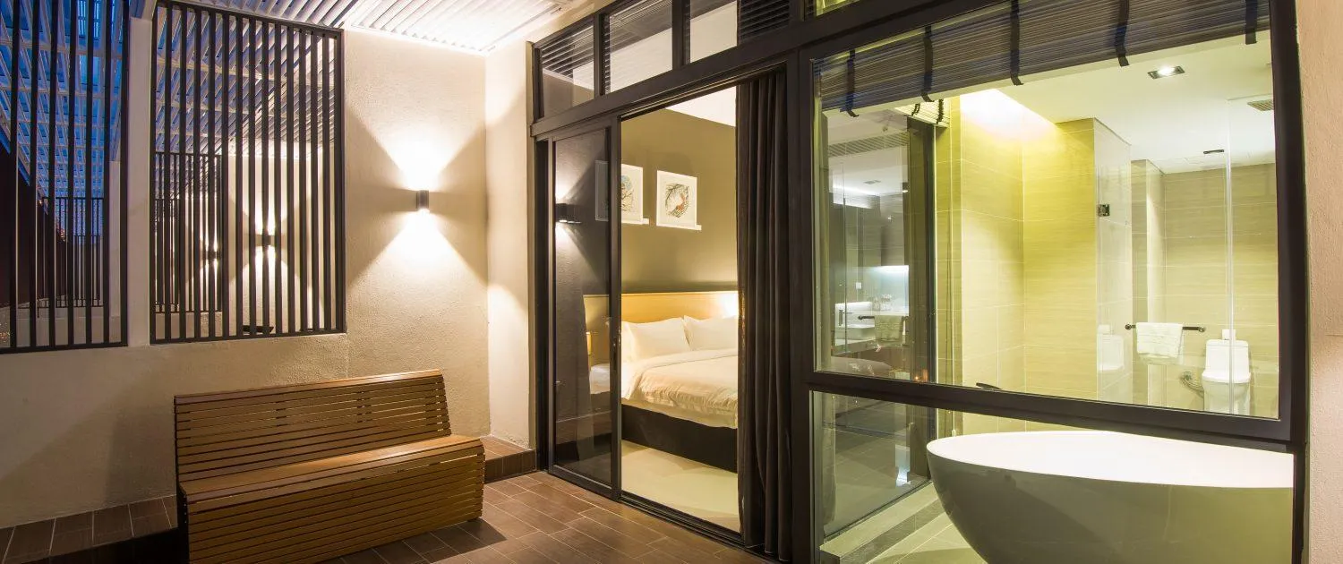 Bathroom, Bed in The Pines Melaka