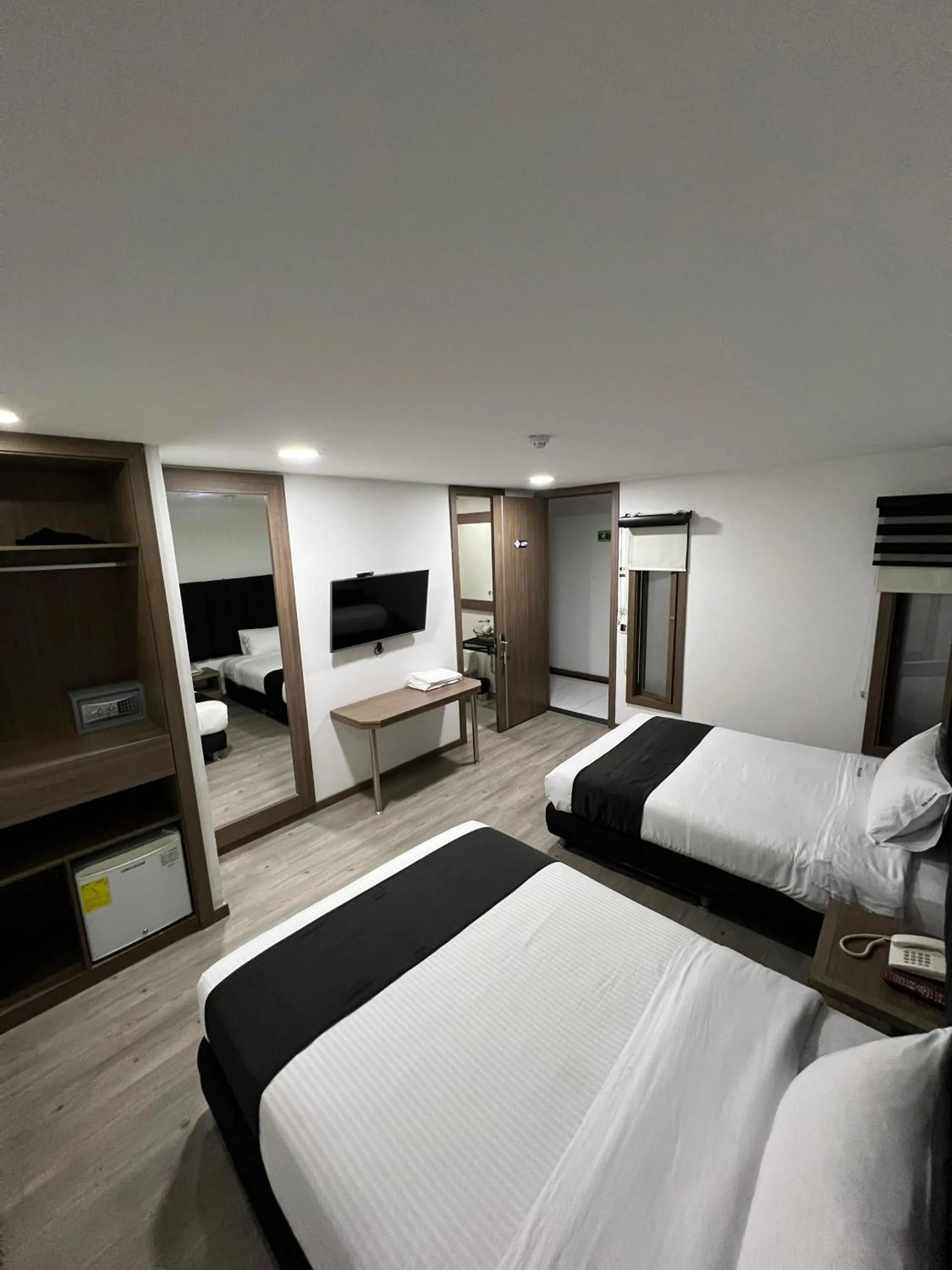 Bed in Hotel Plaza Sport