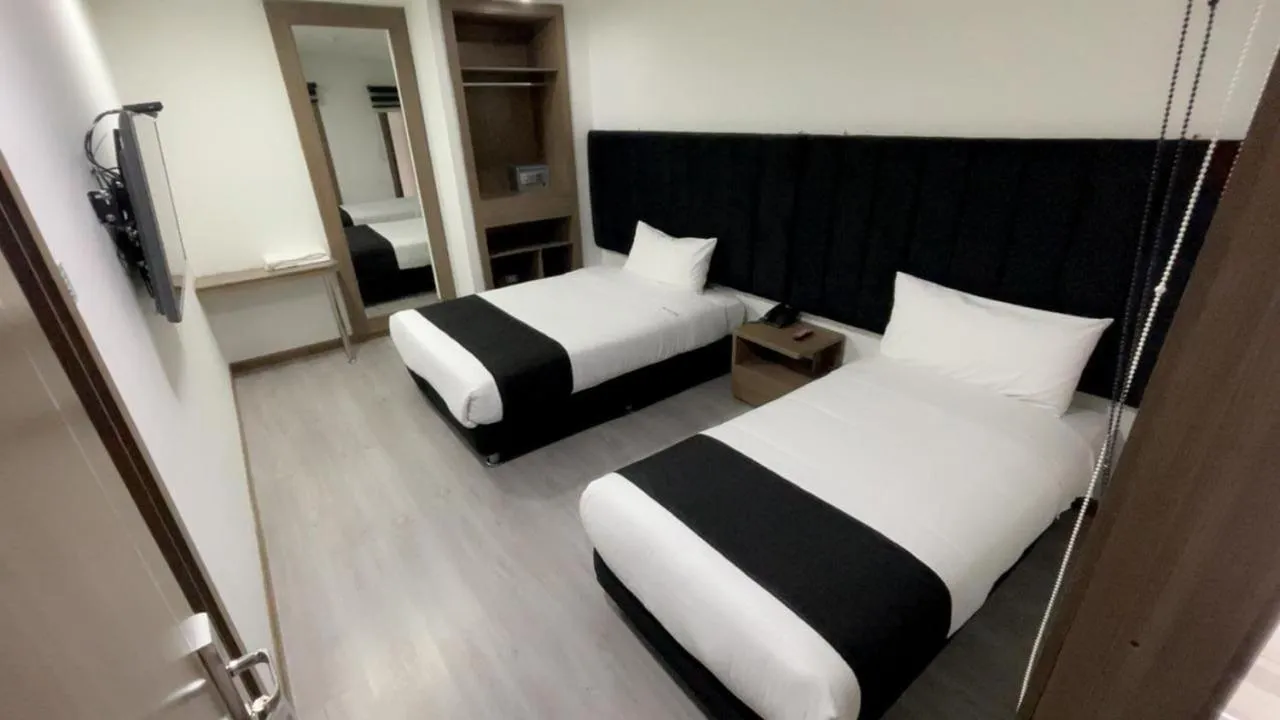 Bed in Hotel Plaza Sport